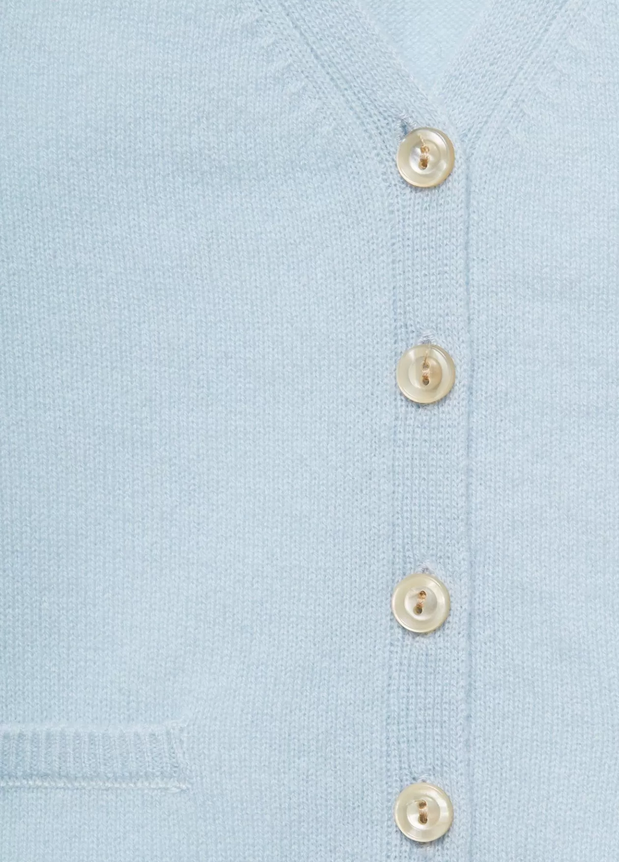 Sale Vince Baby Cashmere Cardigan powder blue