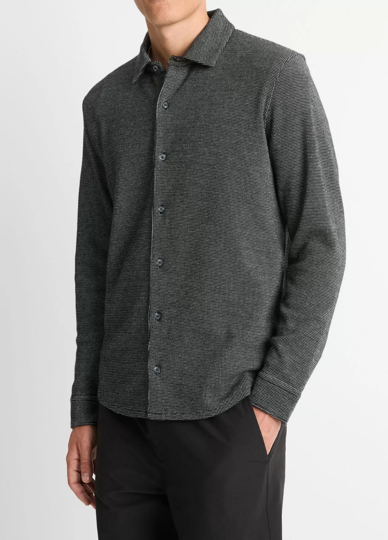 birdseye_pima_cotton_buttondown_shirt_2-1.webp Discount Vince Birdseye Pima Cotton Button-Down Shirt black/pebble white