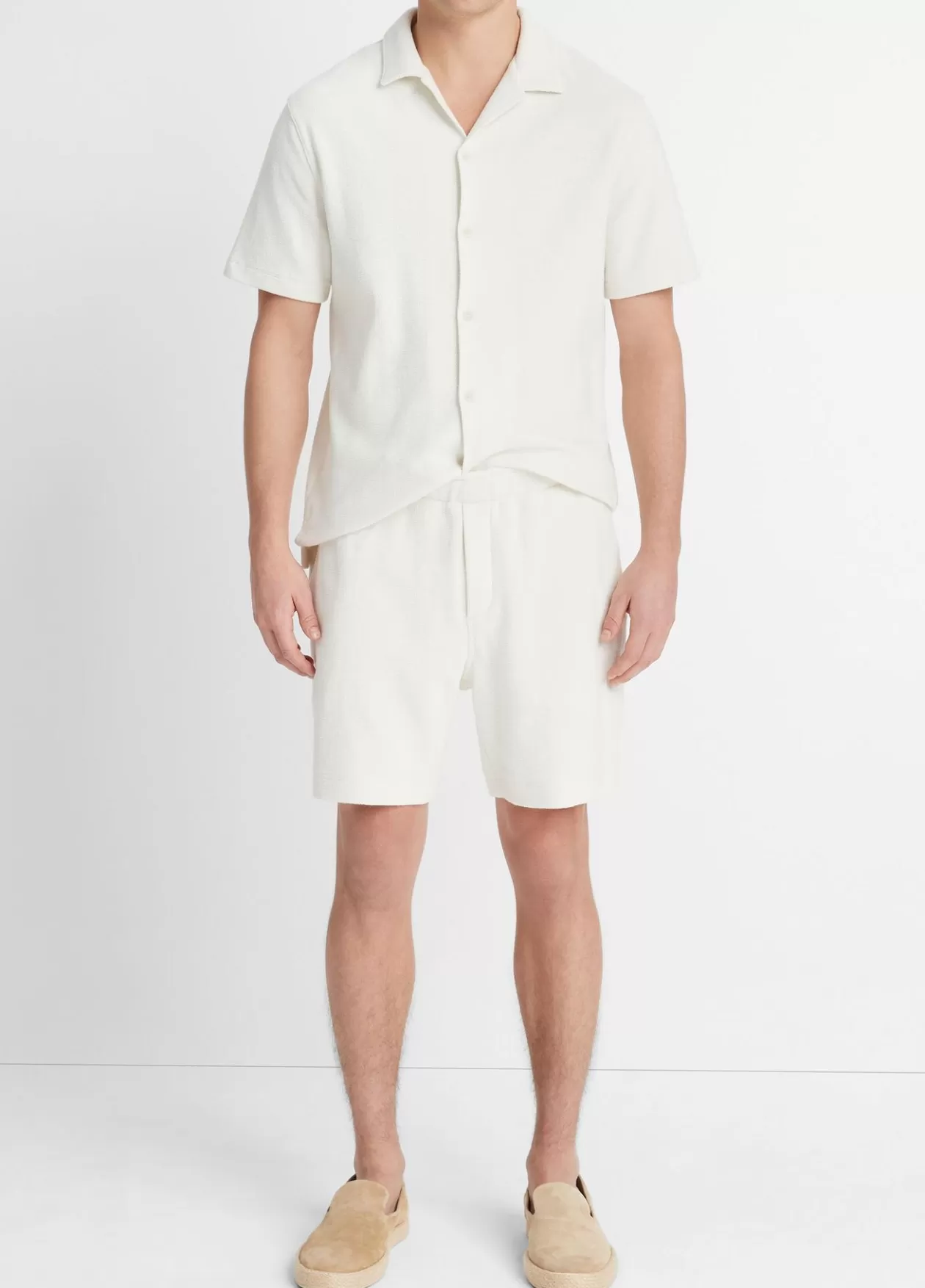 Store Vince Bouclé Pull-On Short bone