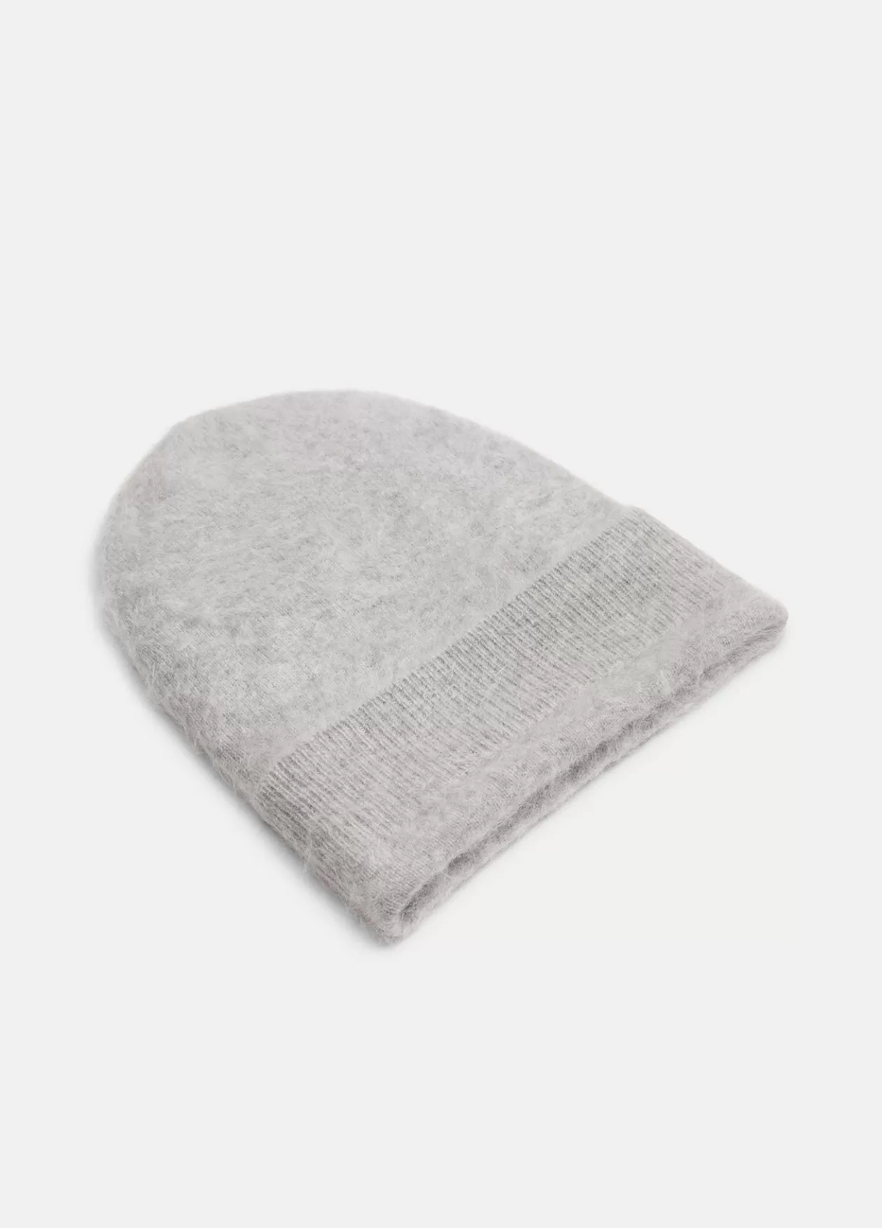 Sale Vince Brushed Cashmere Beanie heather grey