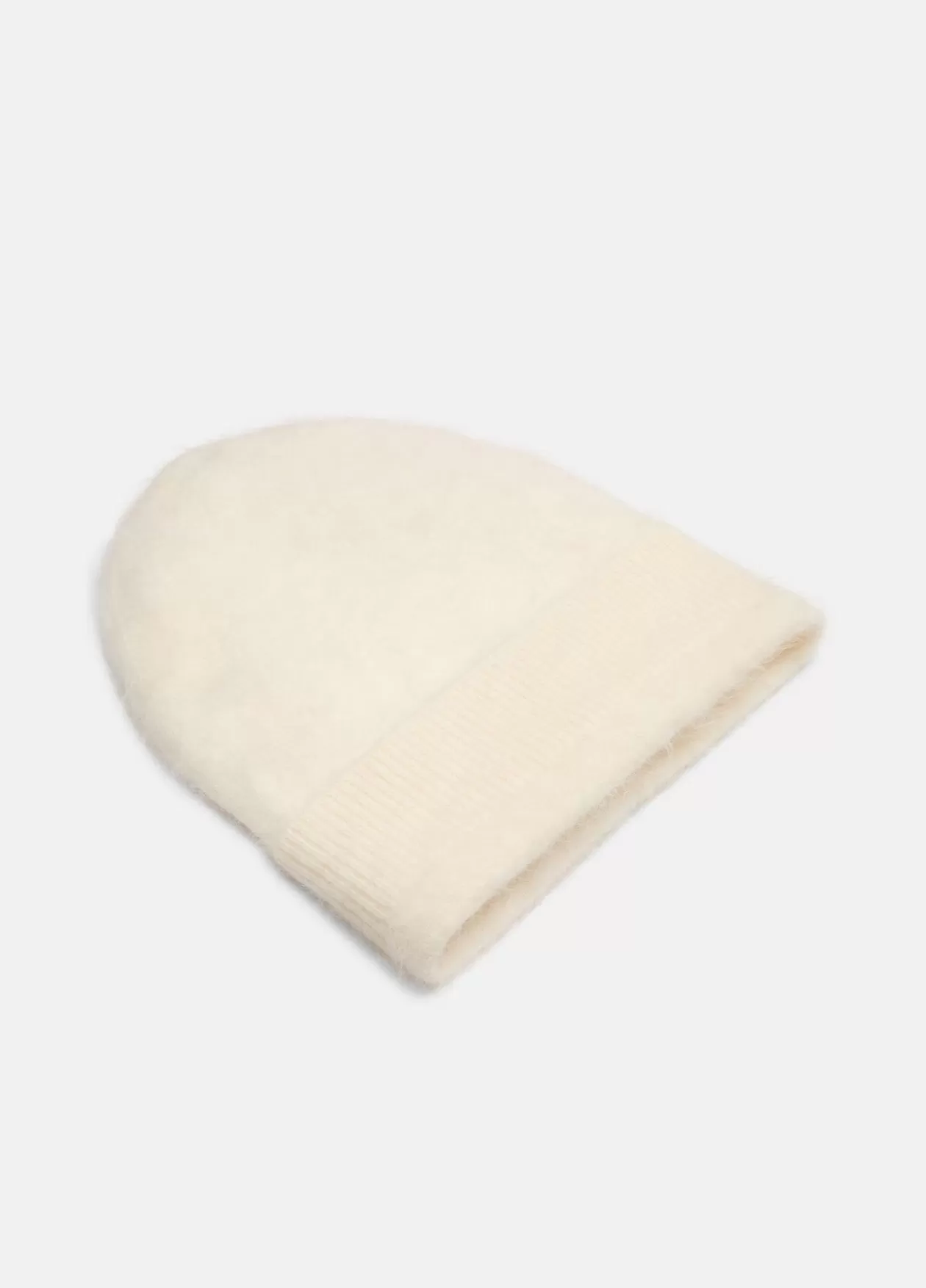 Discount Vince Brushed Cashmere Beanie white sand