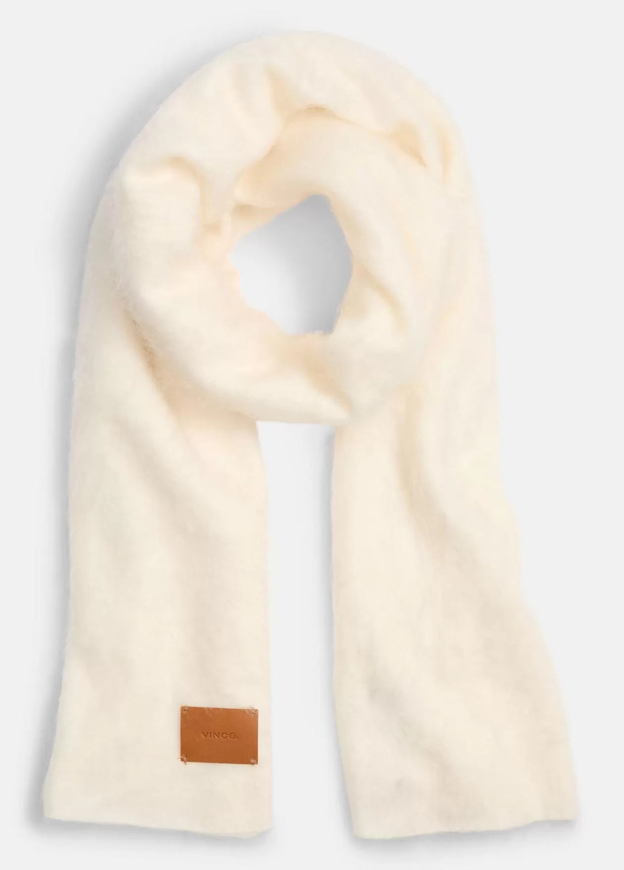 Outlet Vince Brushed Cashmere Oversized Scarf white sand