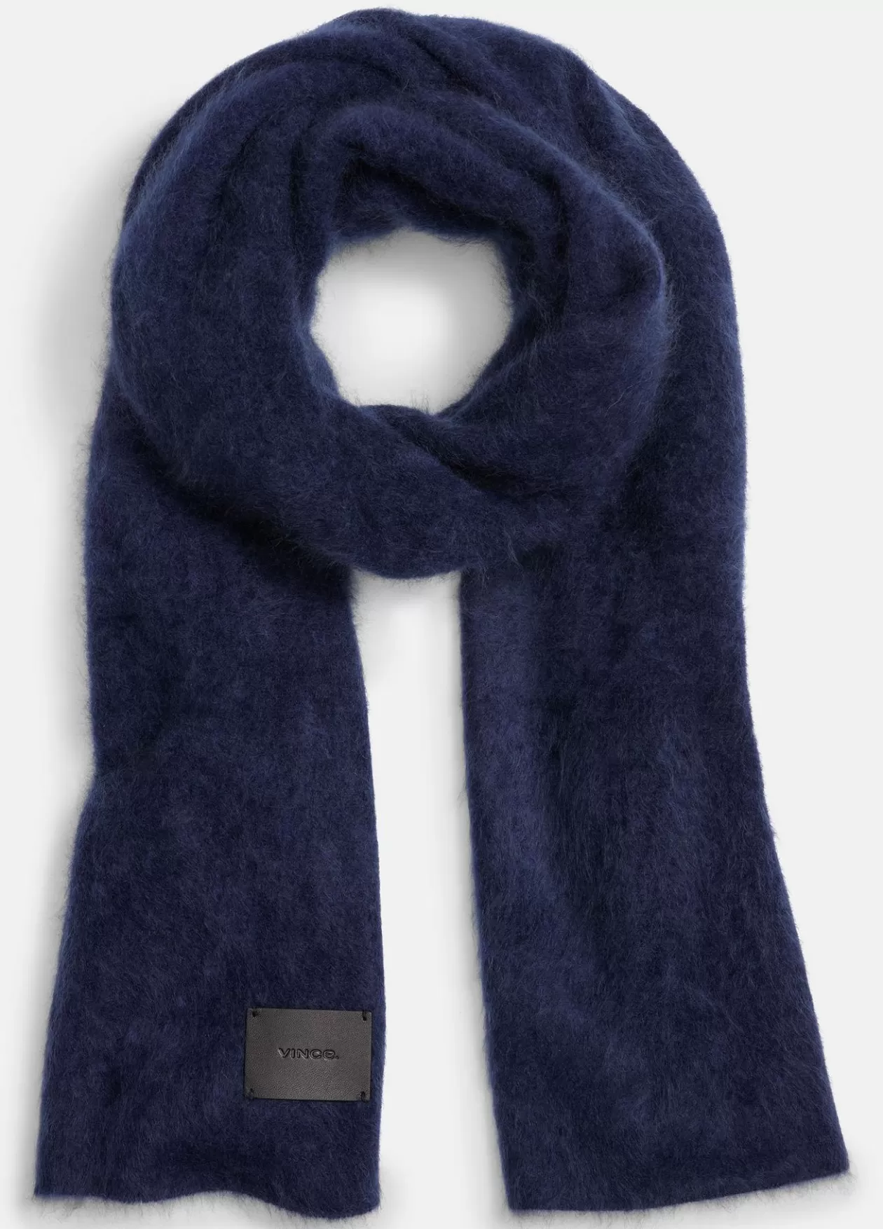 New Vince Brushed Cashmere Oversized Scarf coastal blue