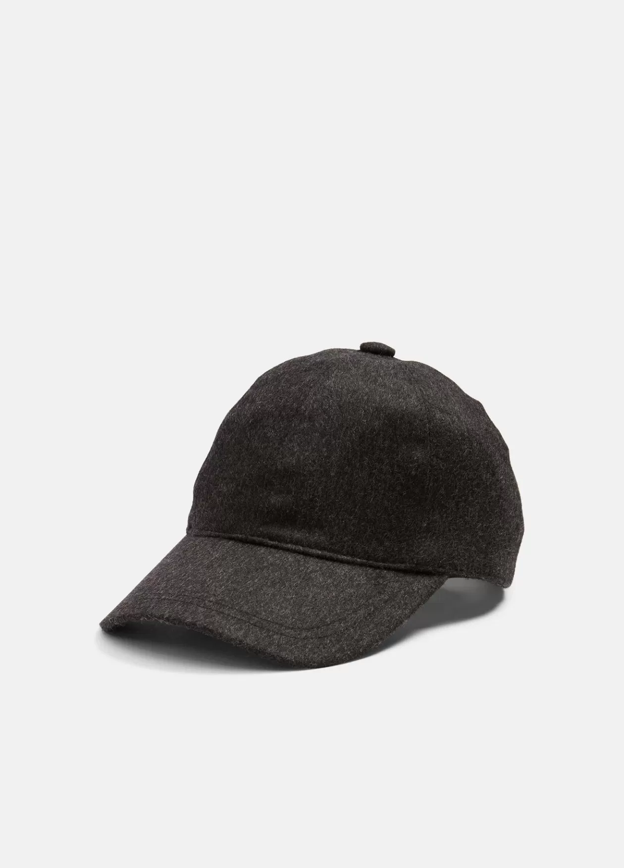 Flash Sale Vince Cashmere Baseball Cap heather charcoal