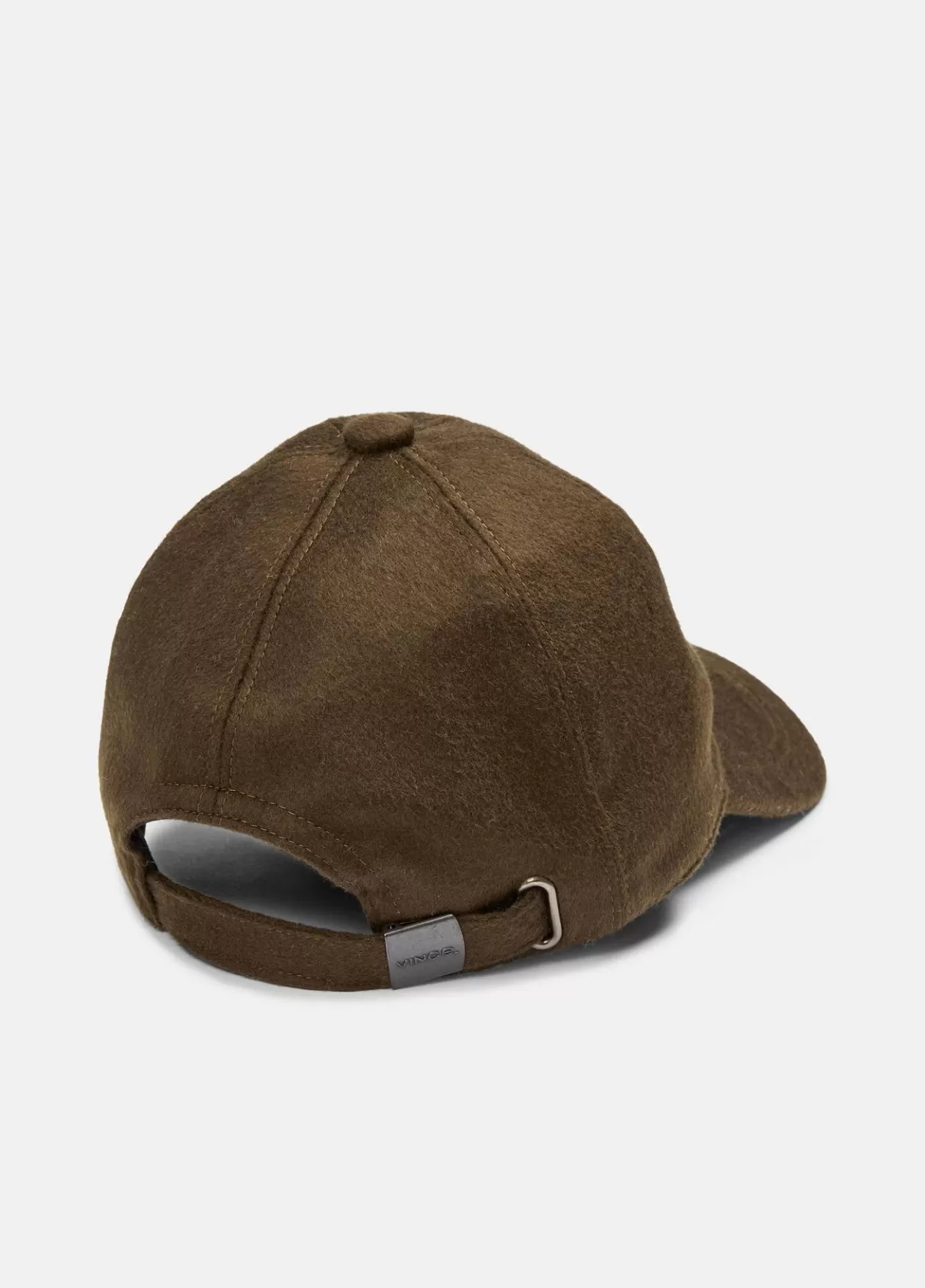 Cheap Vince Cashmere Baseball Cap night moss