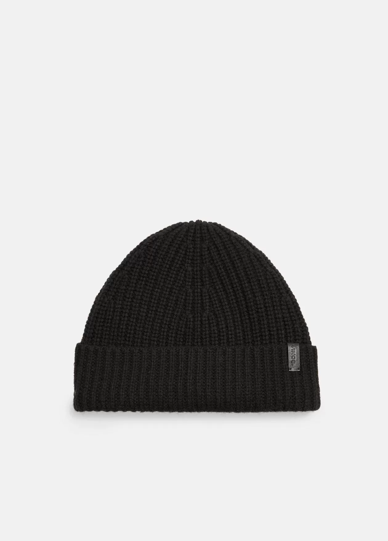 New Vince Cashmere Shaker-Stitch Beanie black