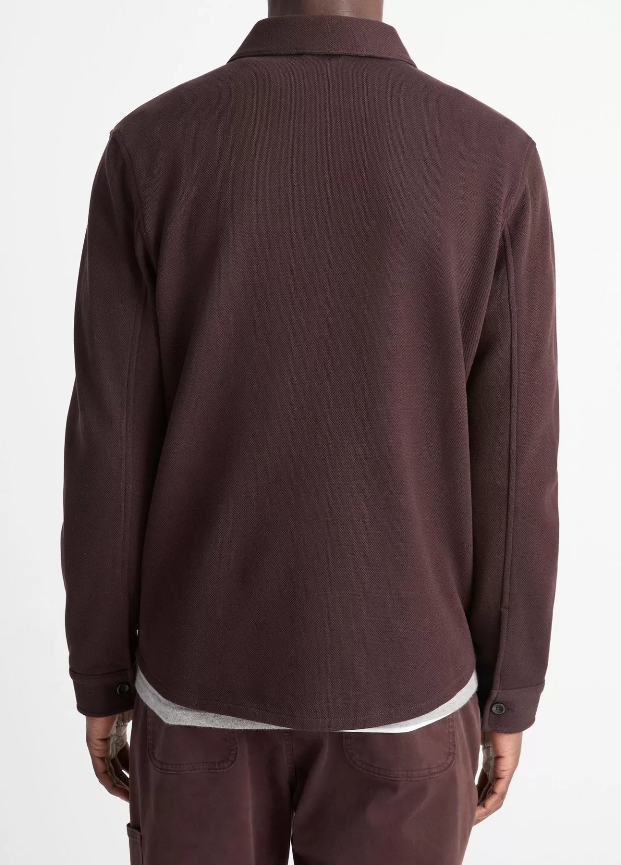 doubleknit_cottonblend_piqu_shirt_jacket_3.webp Store Vince Double-Knit Cotton-Blend Piqué Shirt Jacket oxblood/medium heather grey