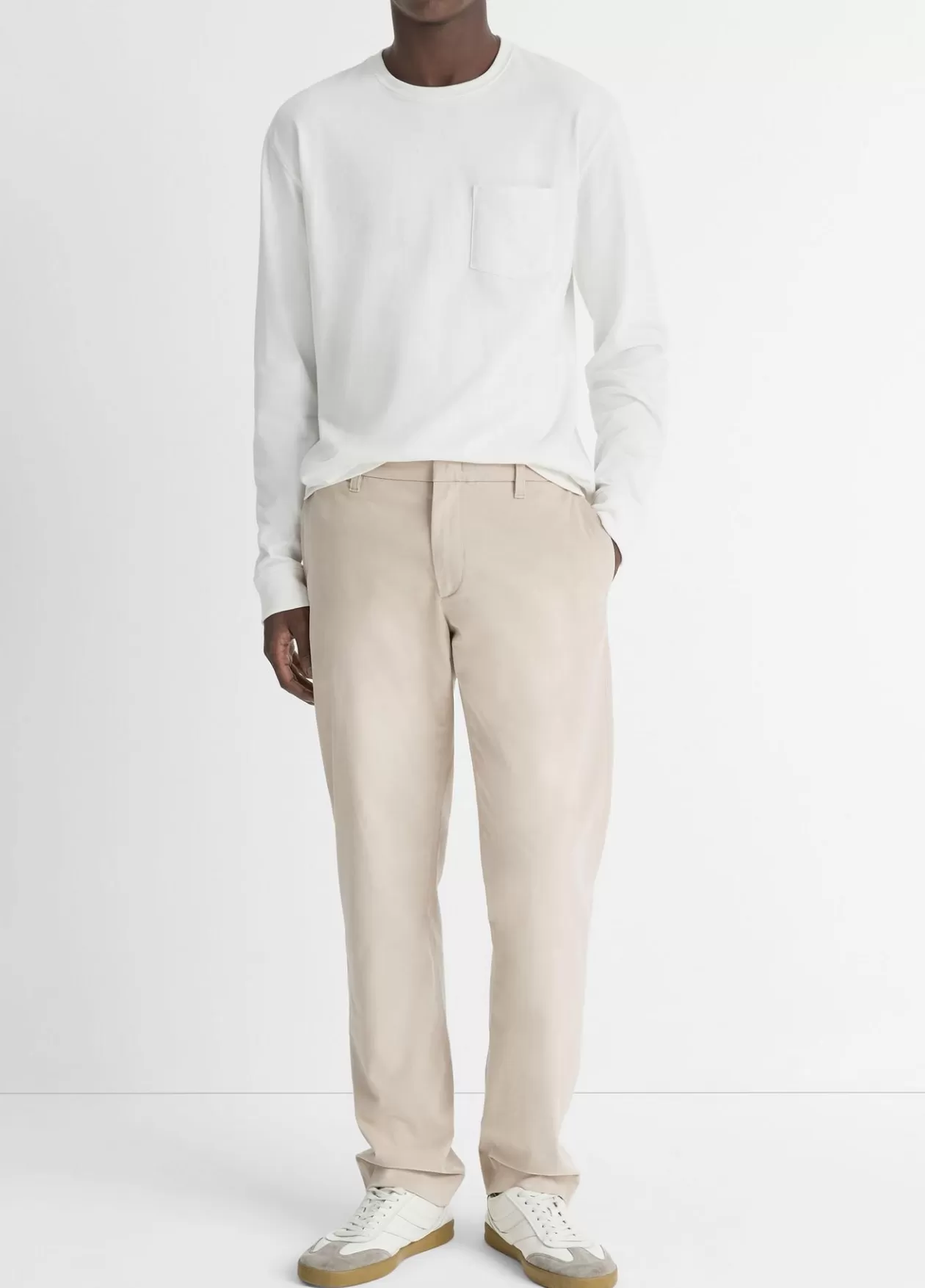 Shop Vince Dylan Slim Chino Pant cahuenga khaki