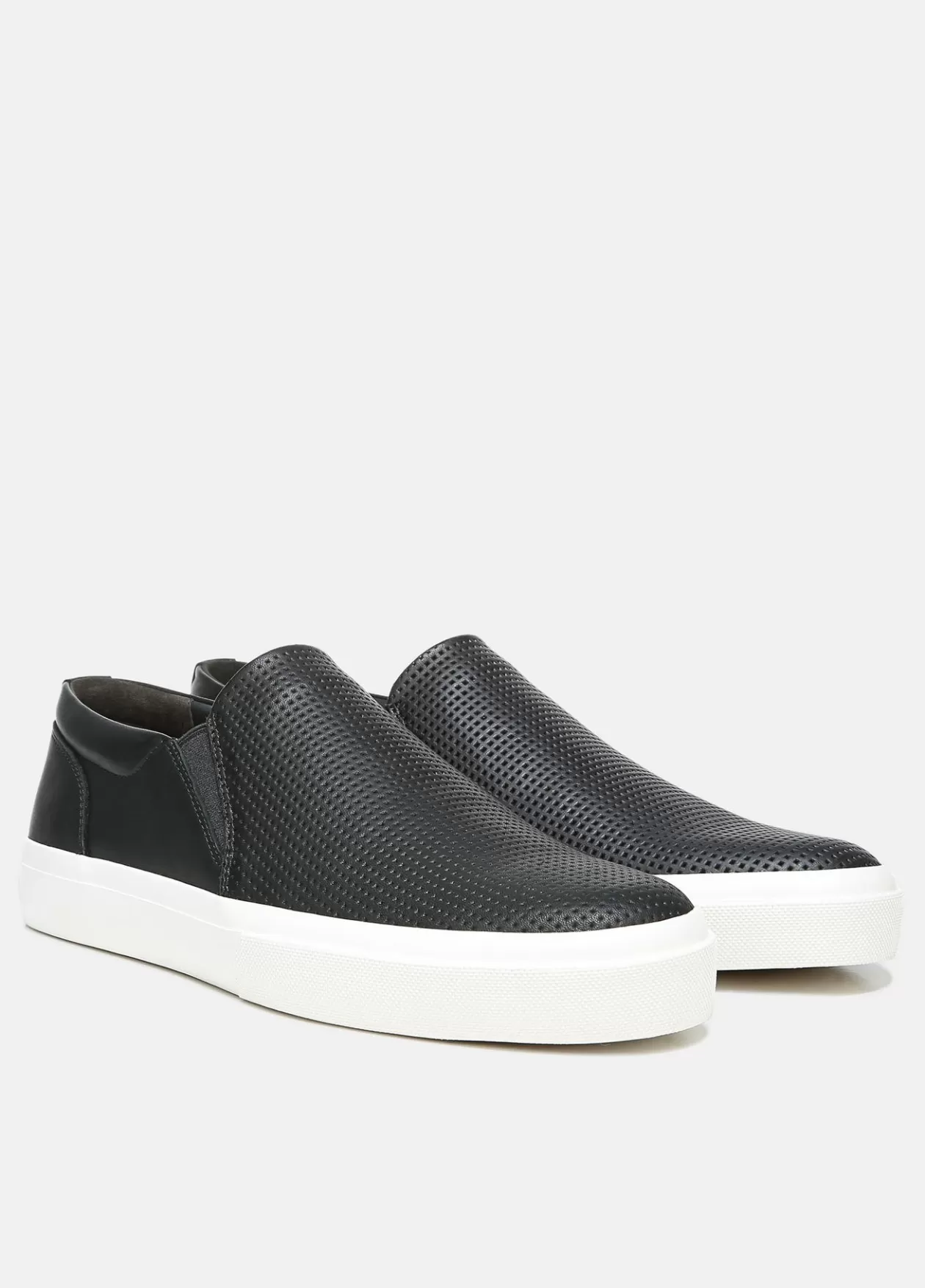 New Vince Fletcher Leather Sneaker black