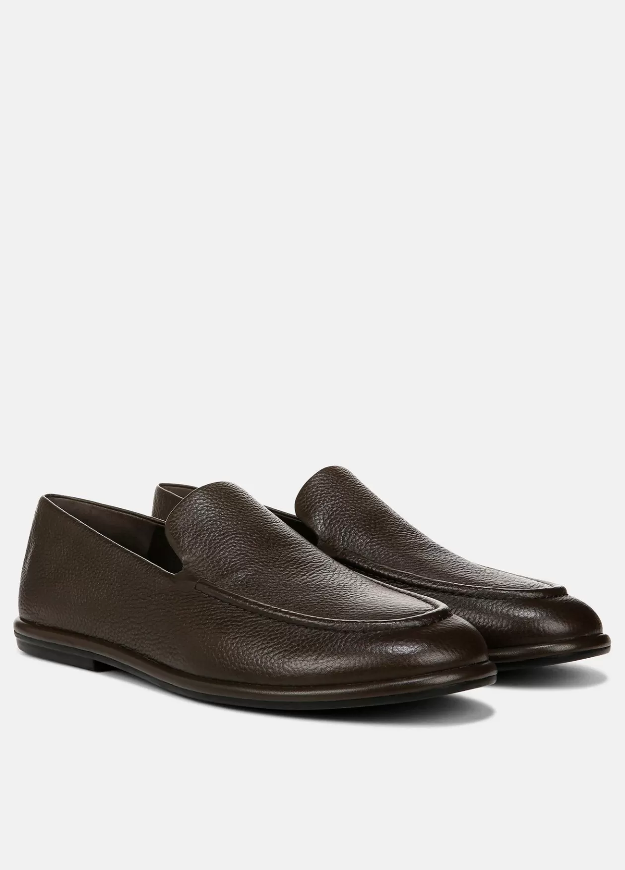 Sale Vince Hann Leather Loafer cocoa brown