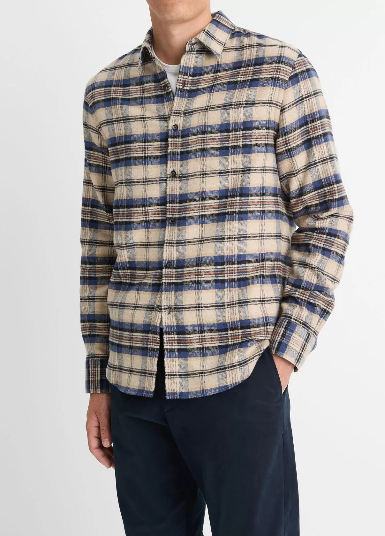 hasley_plaid_cotton_longsleeve_shirt_2.webp Fashion Vince Hasley Plaid Cotton Long-Sleeve Shirt pebble white/ultramarine