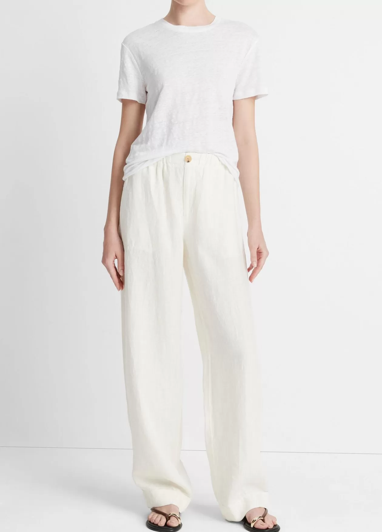 Fashion Vince Hemp Utility Pant off white