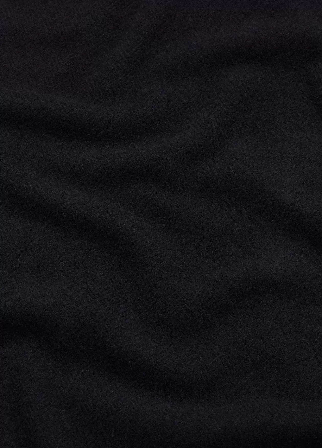 New Vince Herringbone Cashmere Scarf black