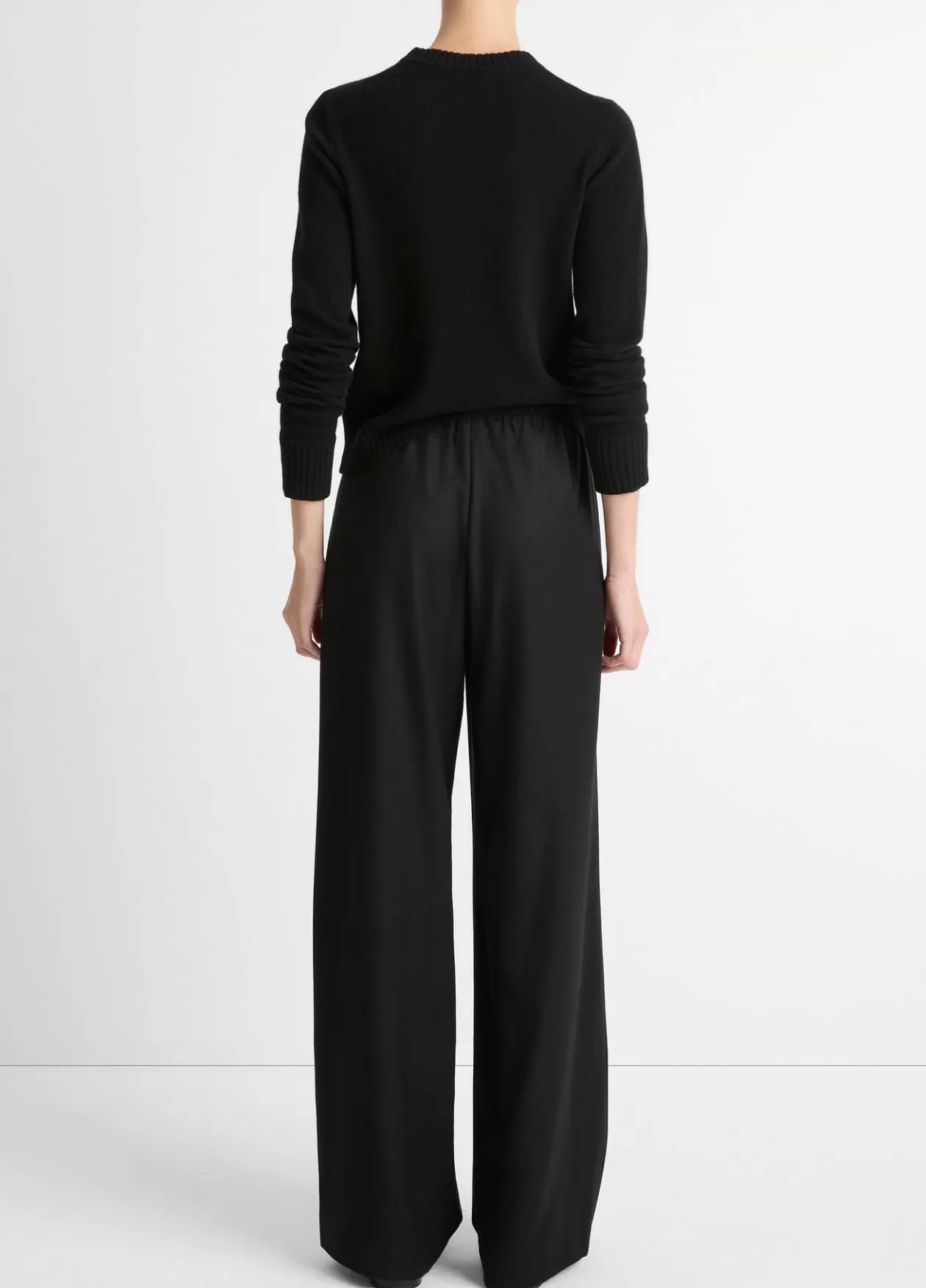 italian_woolblend_easy_pullon_pant_3.webp Sale Vince Italian Wool-Blend Easy Pull-On Pant black