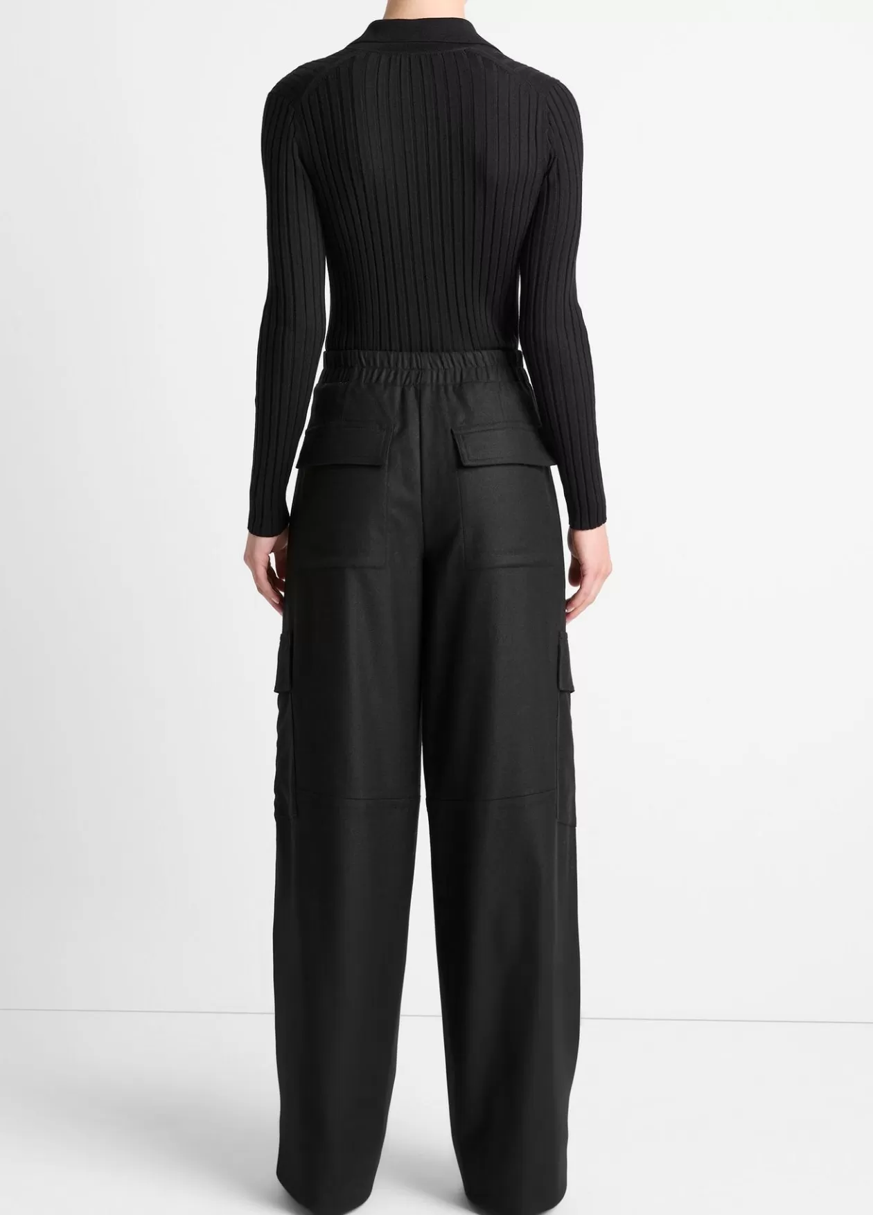 italian_woolblend_flannel_cargo_pant_3.webp Cheap Vince Italian Wool-Blend Flannel Cargo Pant black