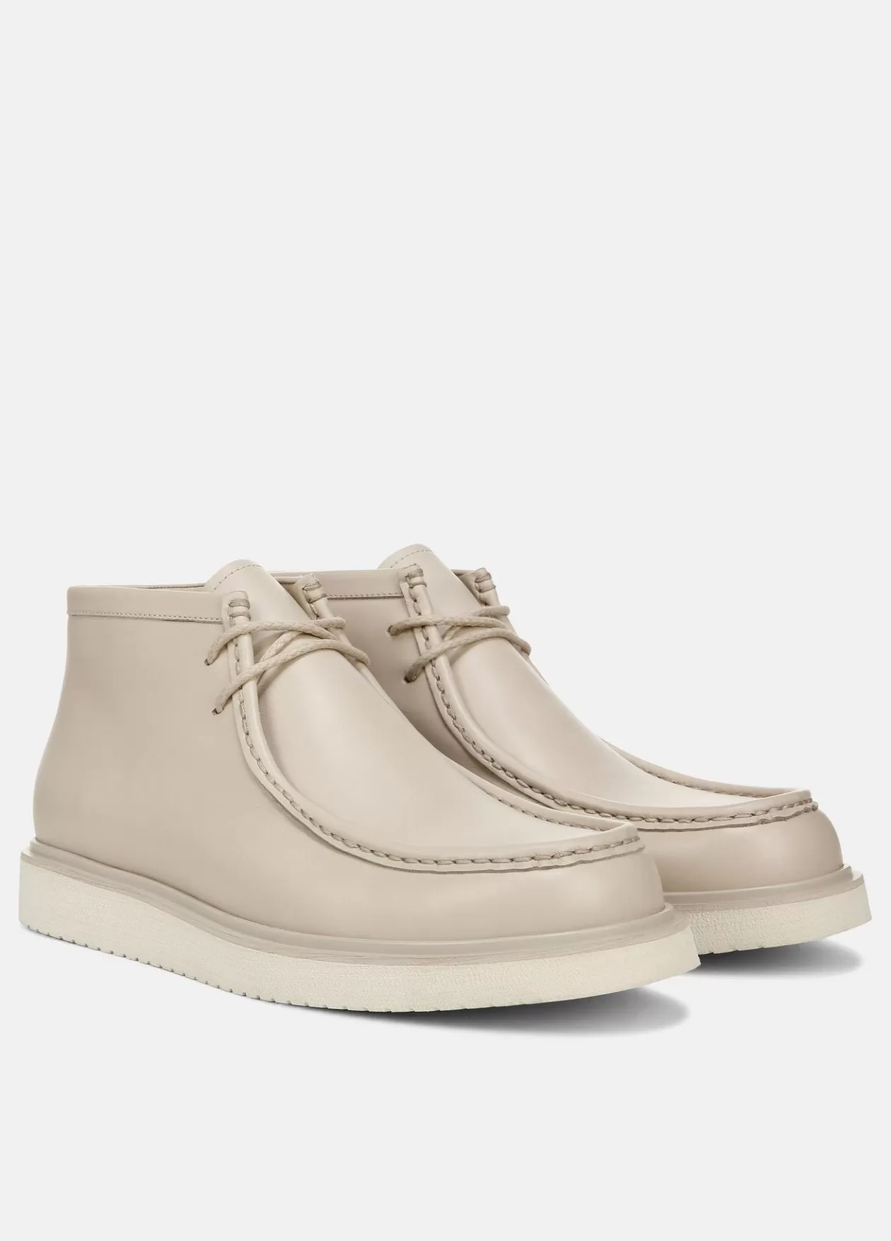 Fashion Vince June Leather Desert Boot morning haze