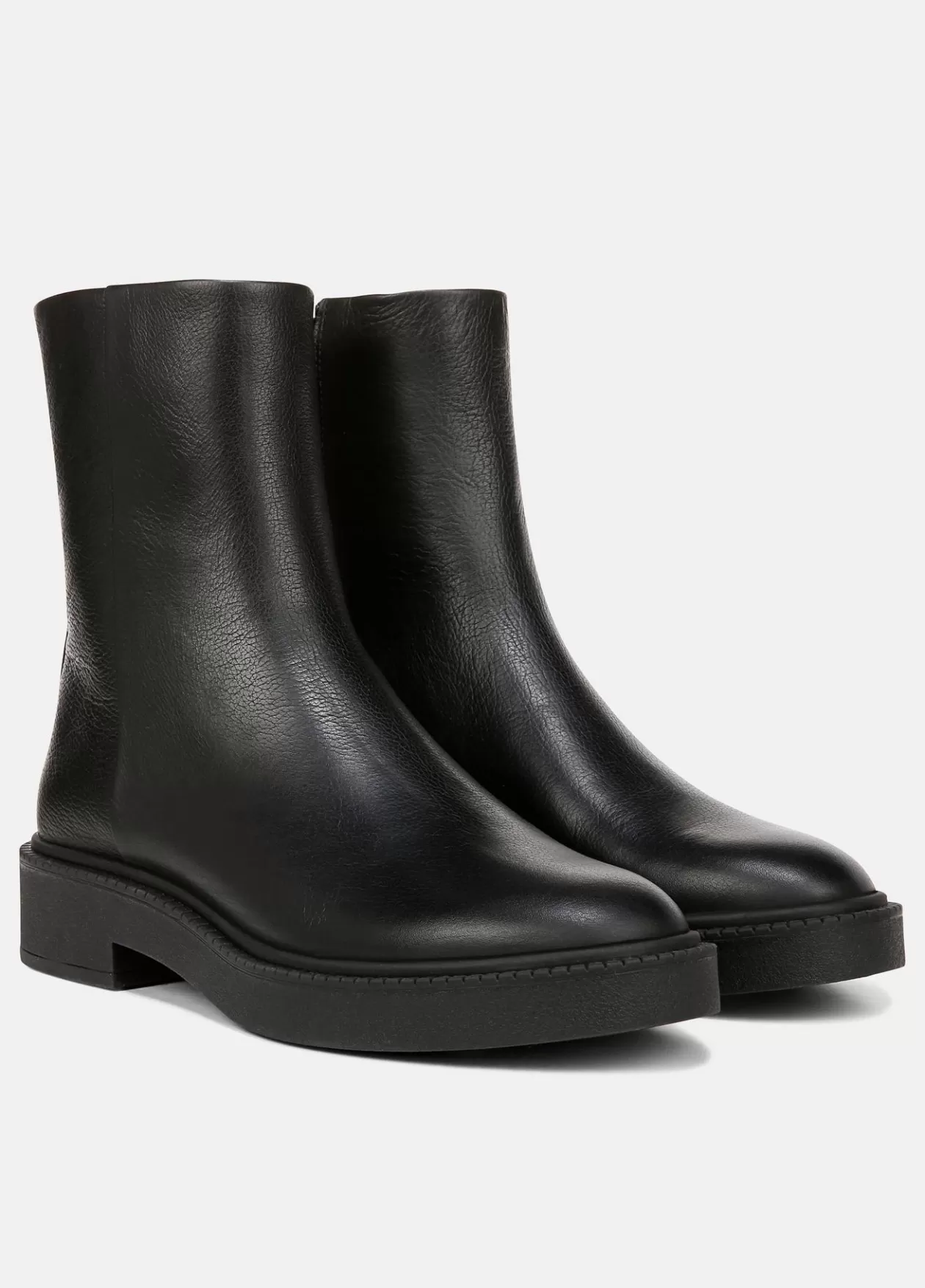 Outlet Vince Kady Leather Ankle Boot black