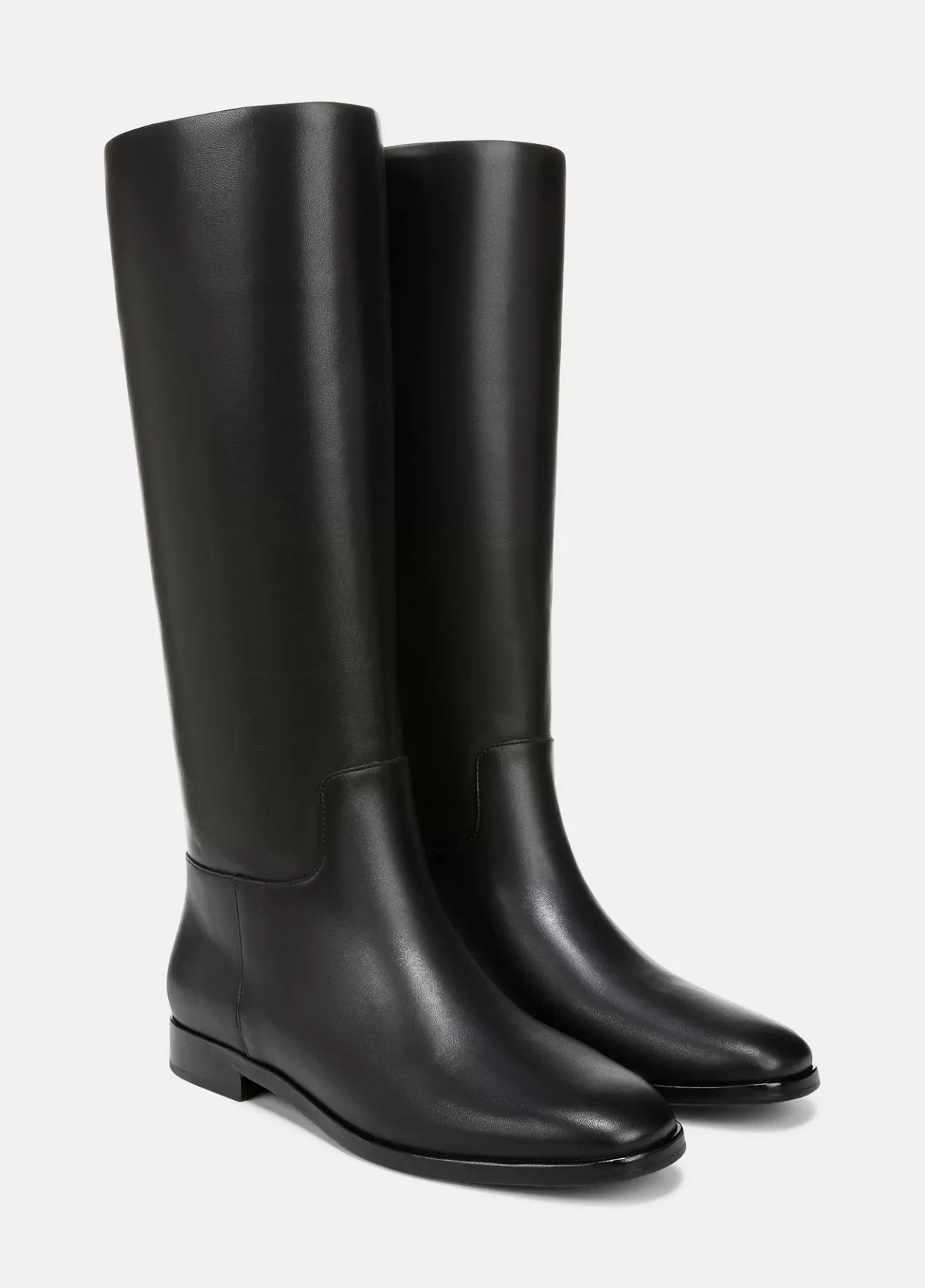 Fashion Vince Margaret Leather Riding Boot black