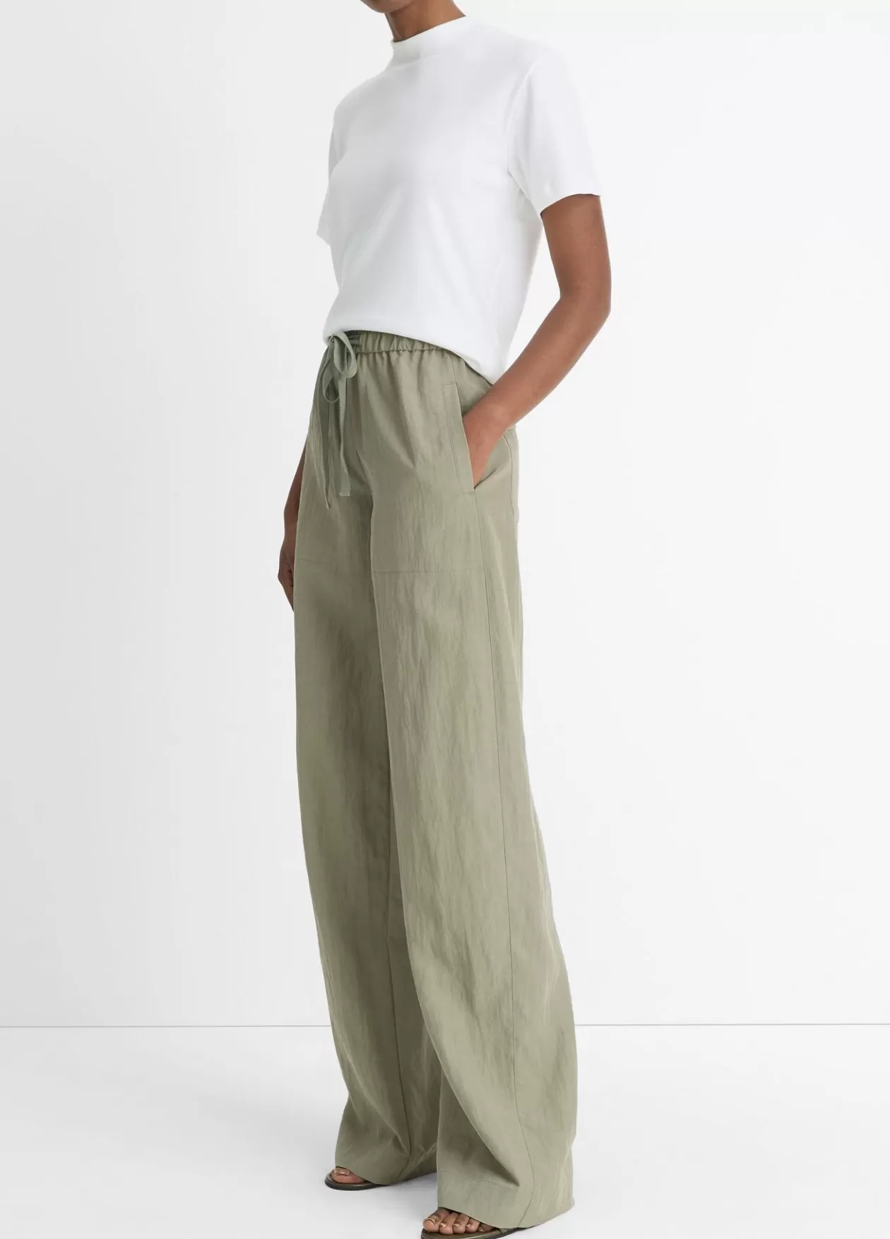 midrise_utility_drawstring_pant_2.webp Discount Vince Mid-Rise Utility Drawstring Pant smoky moss
