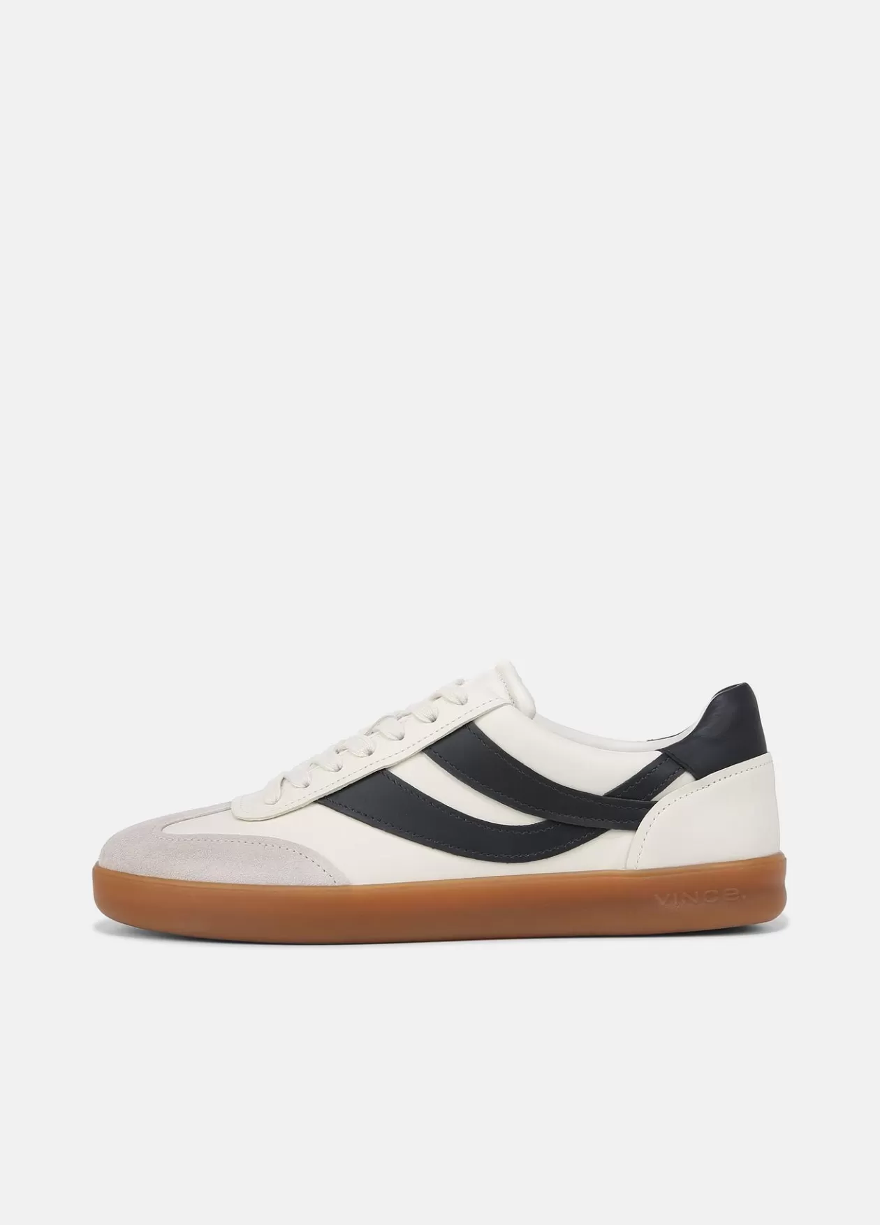 Sale Vince Oasis Leather Sneaker milk/night blue
