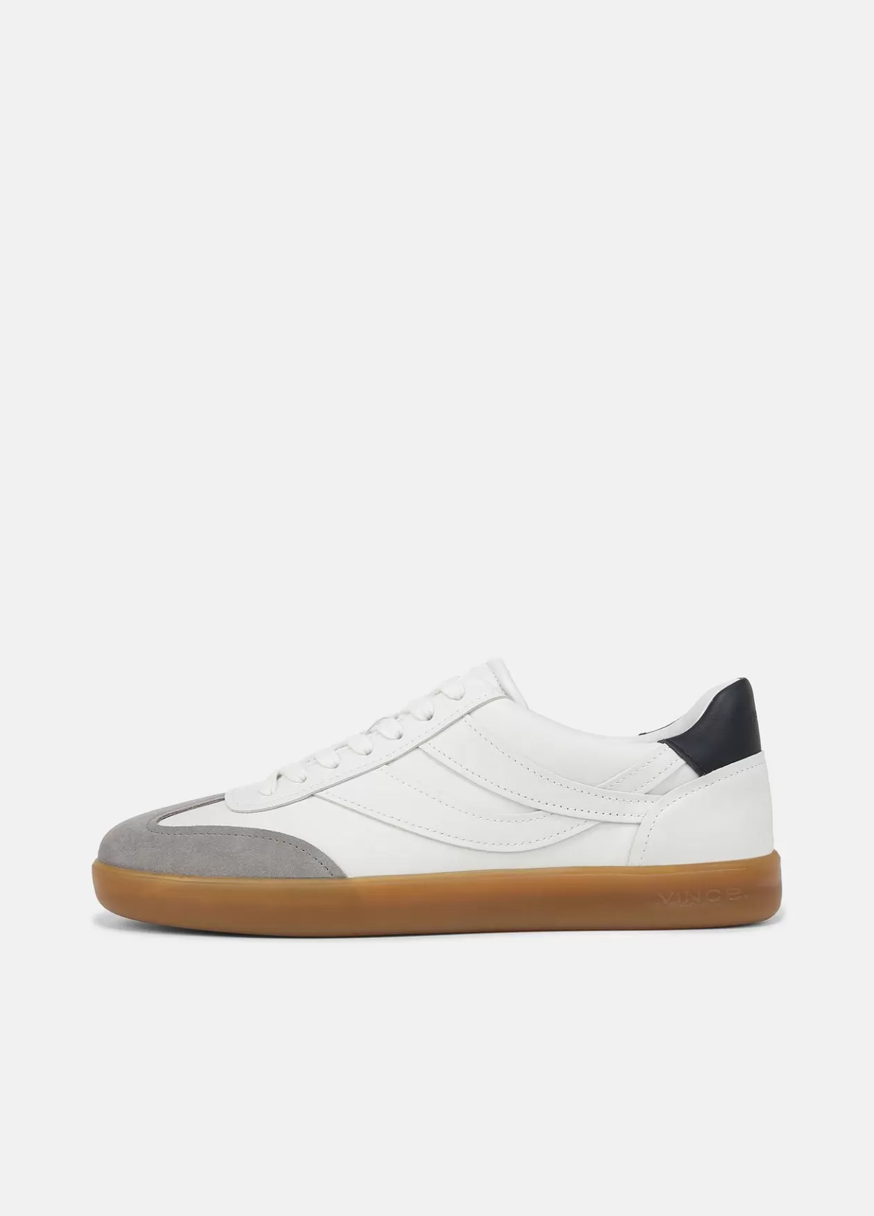 Flash Sale Vince Oasis Leather Sneaker chalk white