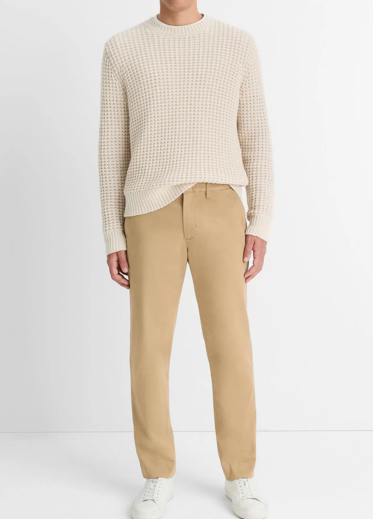 Outlet Vince Owen Athletic Stretch-Cotton Pant british khaki