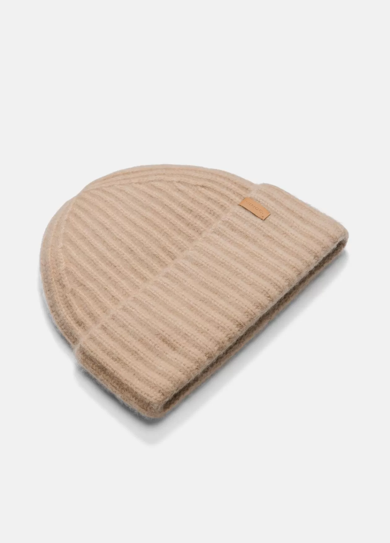 Cheap Vince Plush Cashmere Chunky-Knit Beanie camel