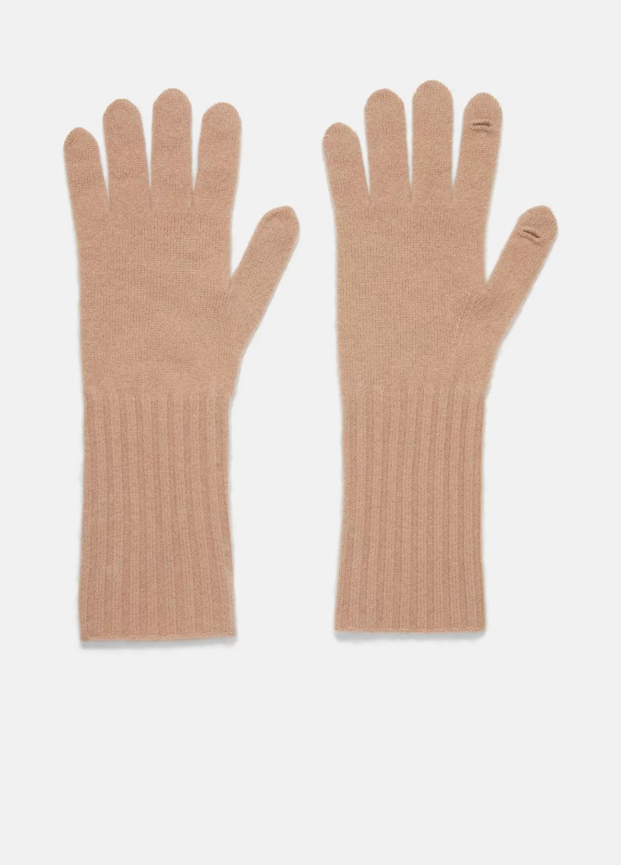 Store Vince Plush Cashmere Glove camel