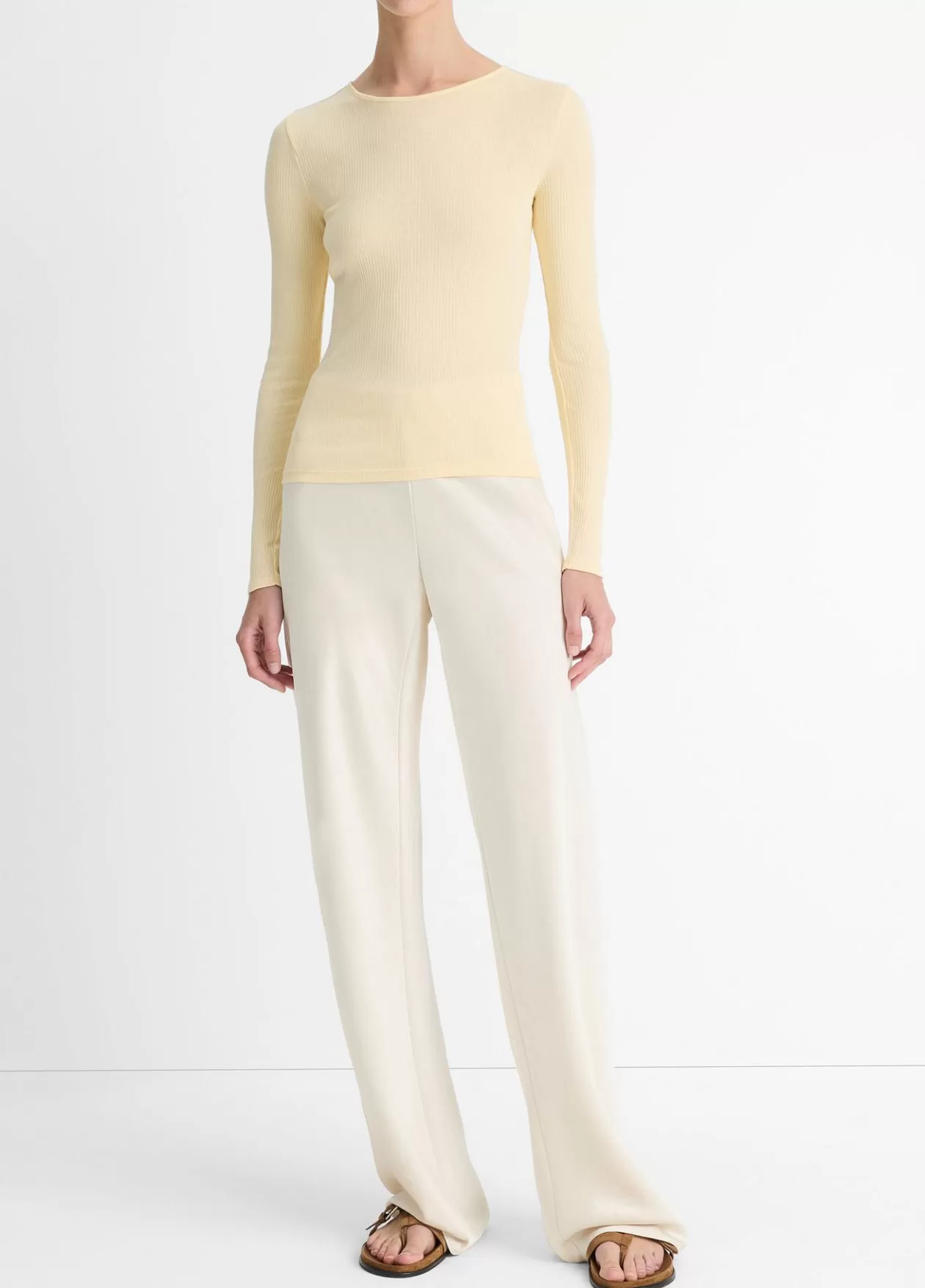 ribbed_pima_cotton_longsleeve_tshirt_0-3.webp Flash Sale Vince Ribbed Pima Cotton Long-Sleeve T-Shirt light butter