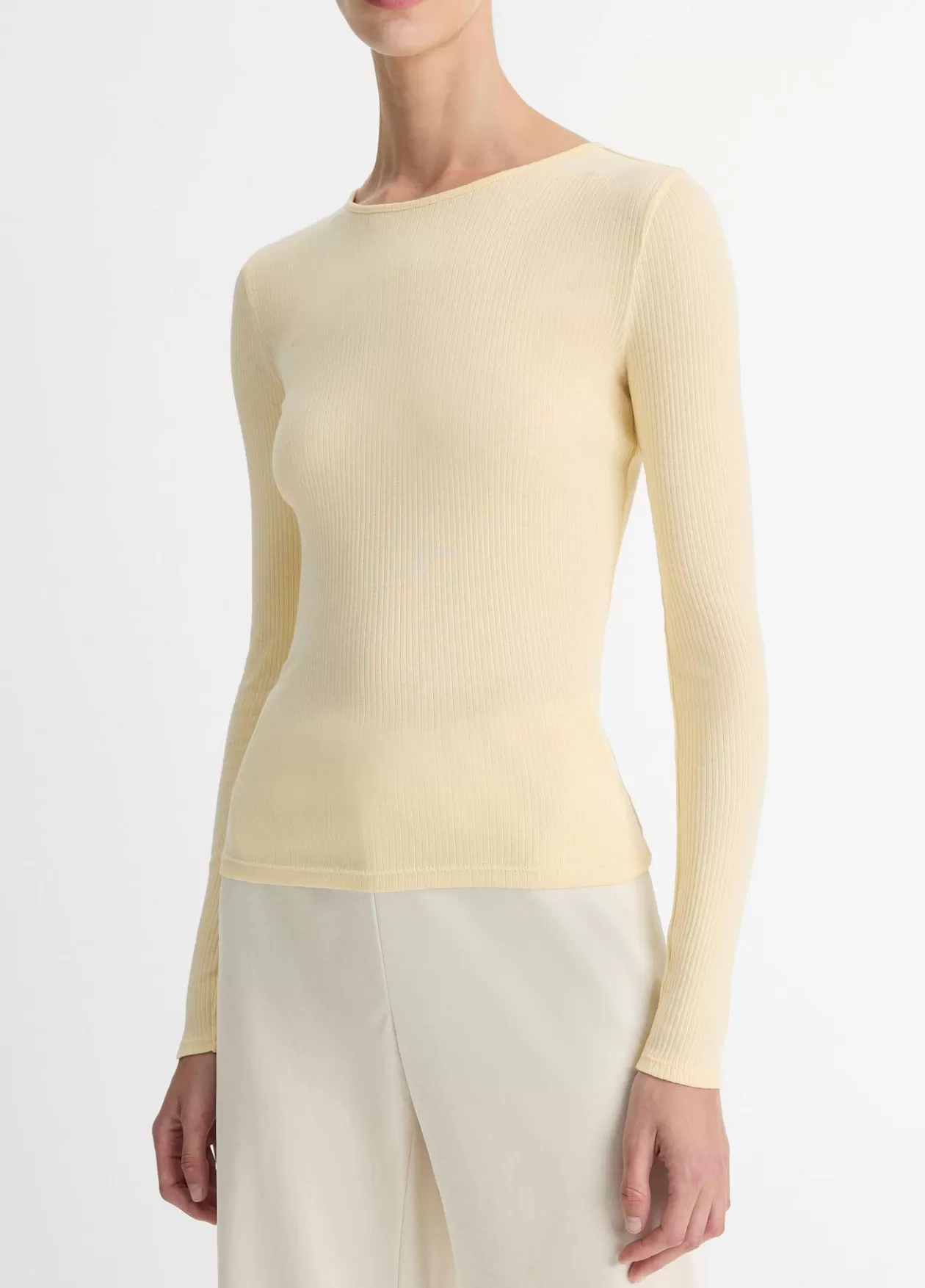 ribbed_pima_cotton_longsleeve_tshirt_2-3.webp Flash Sale Vince Ribbed Pima Cotton Long-Sleeve T-Shirt light butter