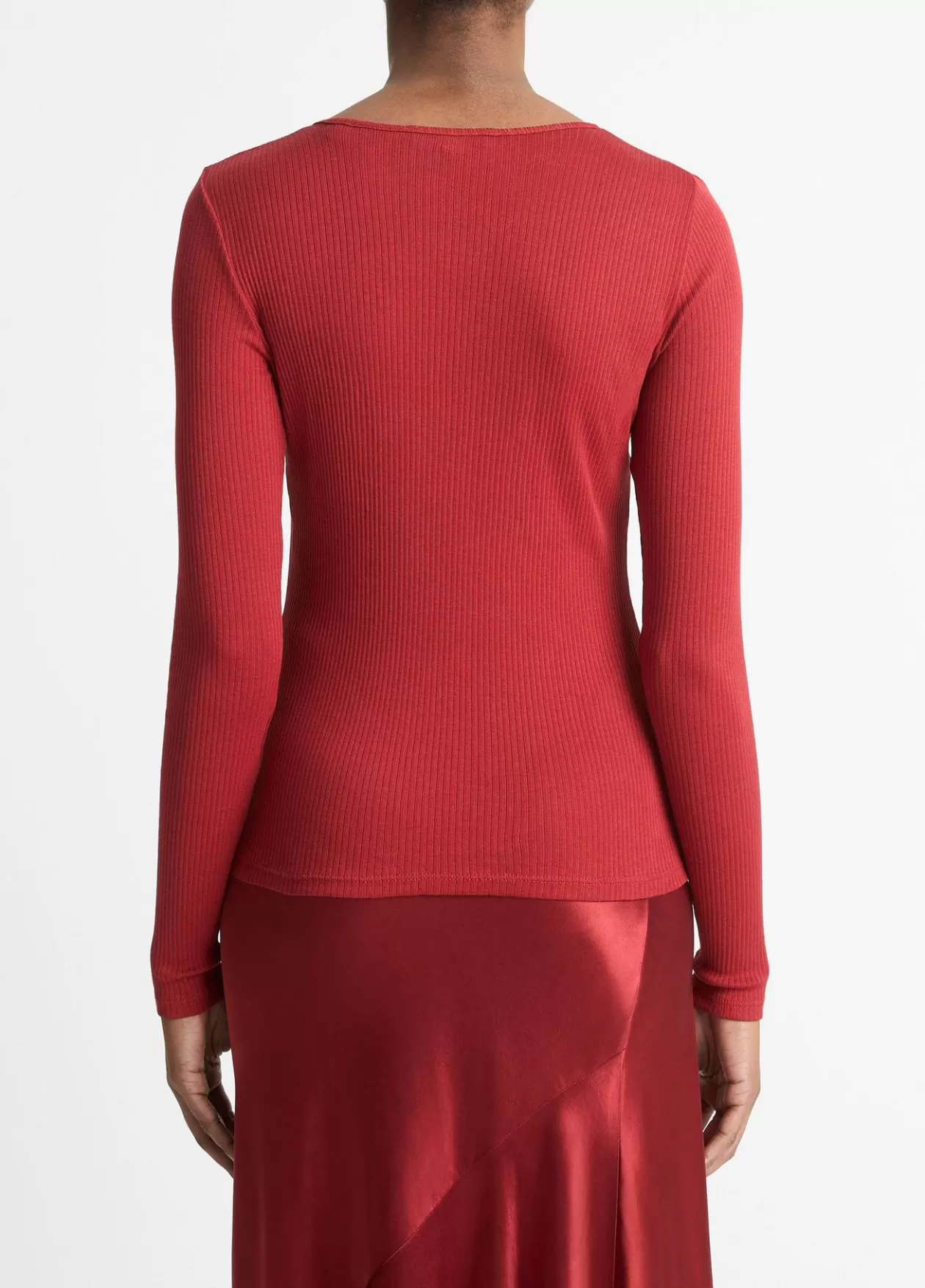 ribbed_pima_cotton_longsleeve_tshirt_3.webp Outlet Vince Ribbed Pima Cotton Long-Sleeve T-Shirt ruby ink