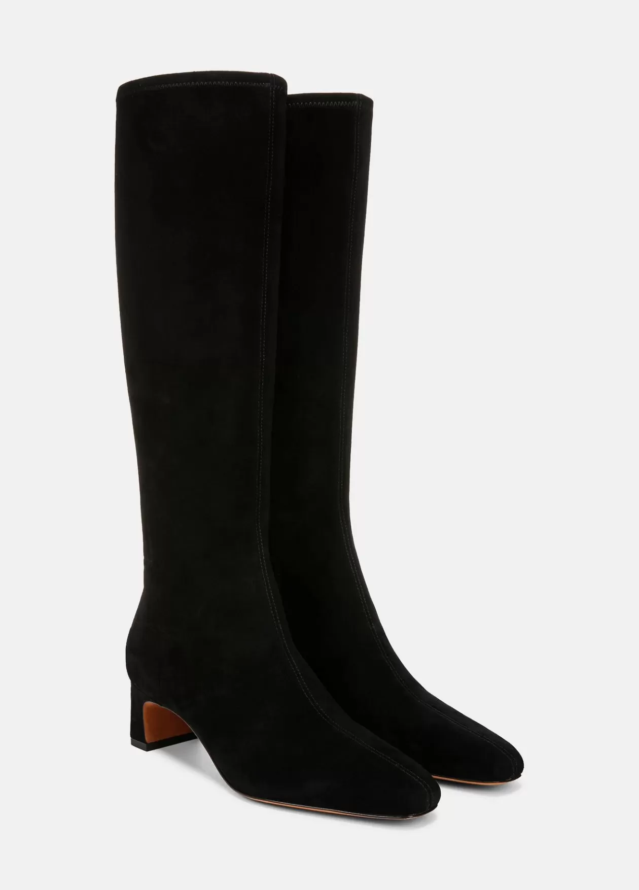 Online Vince Saira Suede Knee Boot black