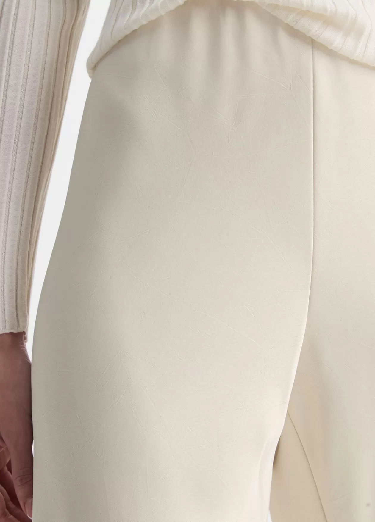 Fashion Vince Satin High-Waist Bias Pant bona