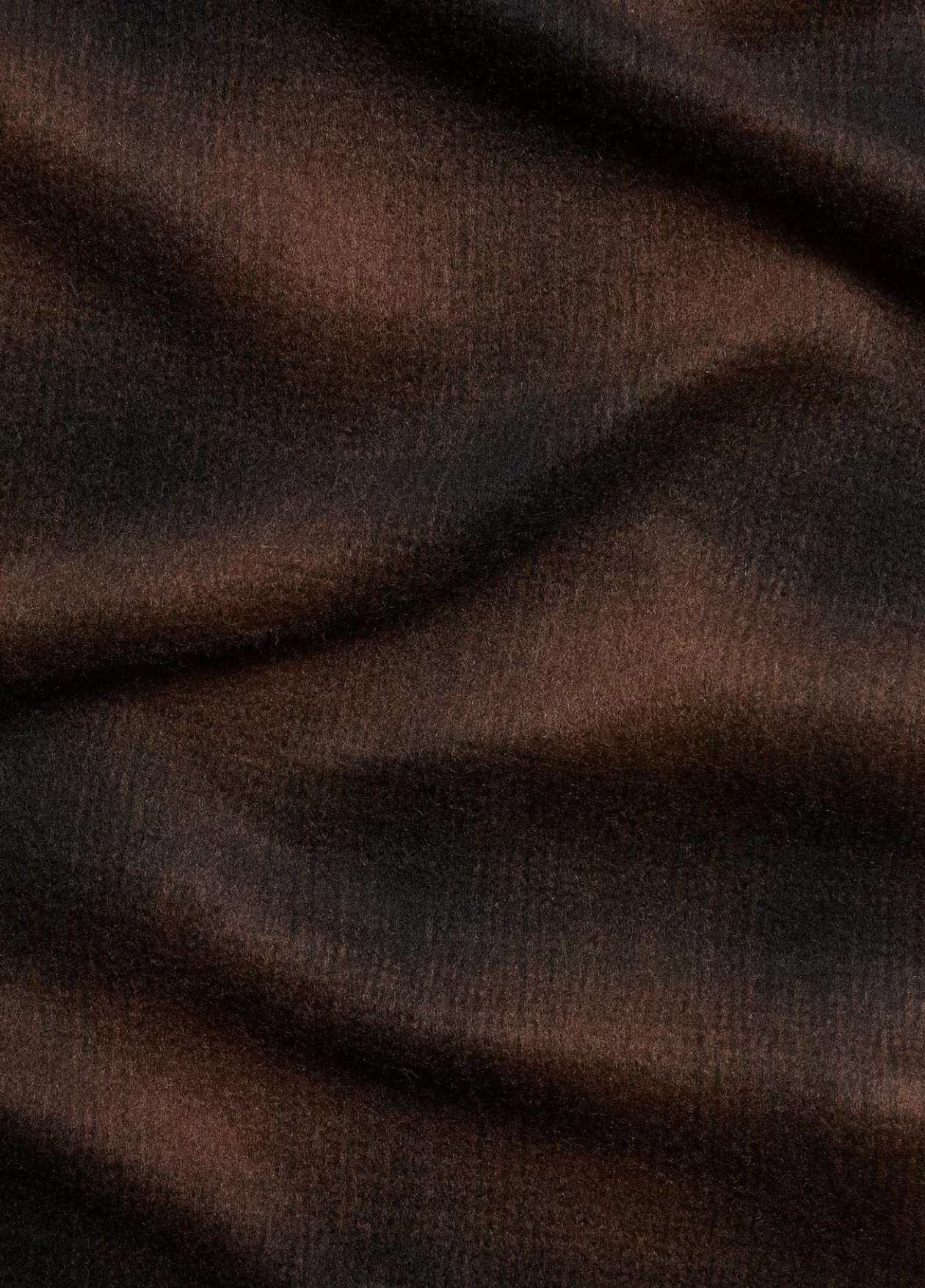 Clearance Vince Shadow Plaid Double-Face Cashmere Scarf deep walnut