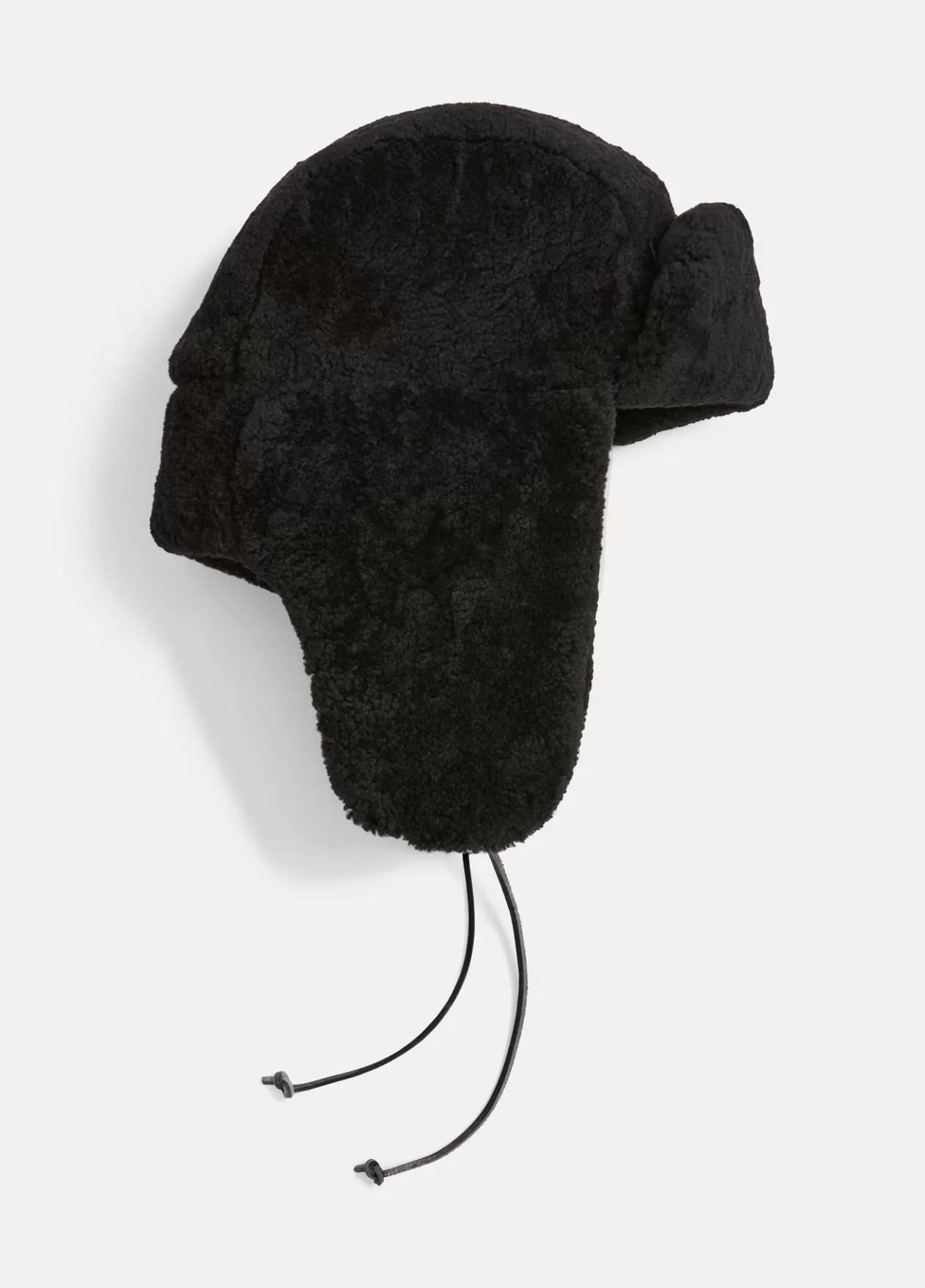 Hot Vince Shearling Aviator Hat black
