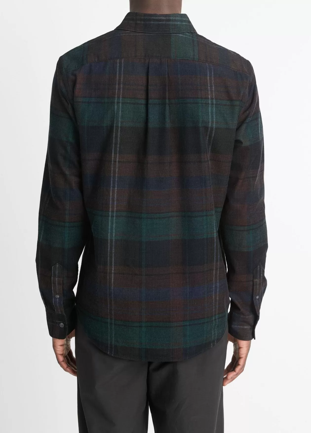sierra_plaid_cotton_corduroy_shirt_3.webp Hot Vince Sierra Plaid Cotton Corduroy Shirt surplus olive/ivy sky