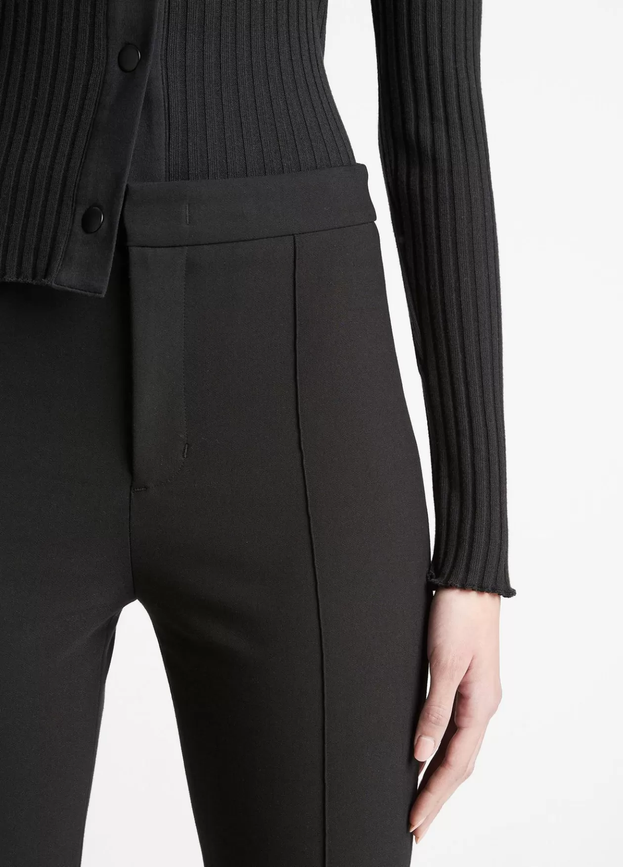 Clearance Vince Slim-Fit Capri black