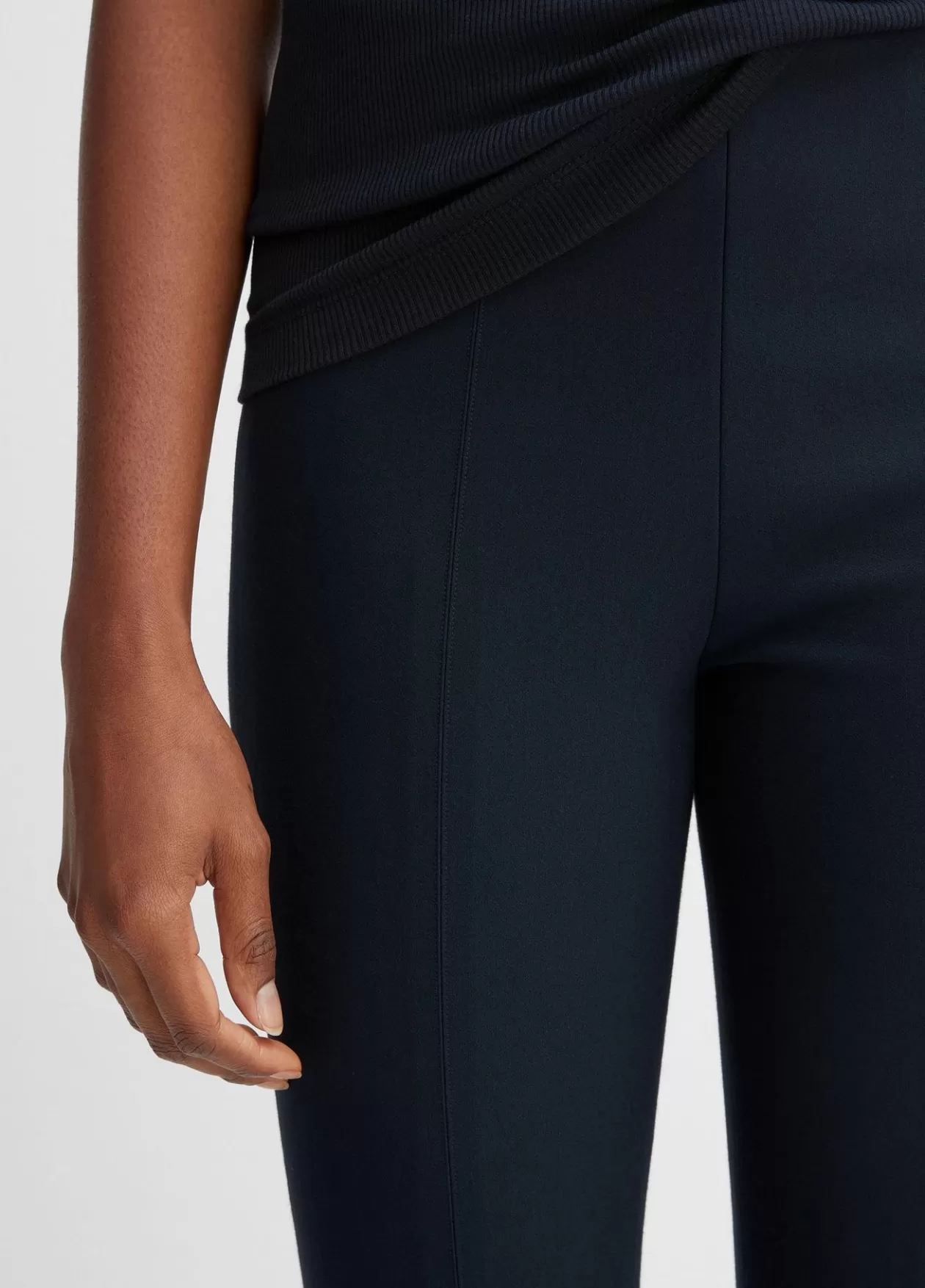 Discount Vince Stitch Front Seam Ponte Legging coastal blue