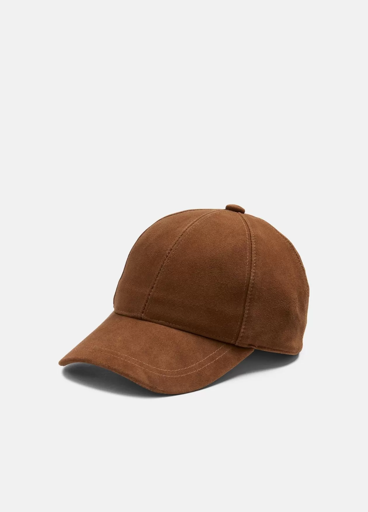 Cheap Vince Suede Baseball Cap vicuna
