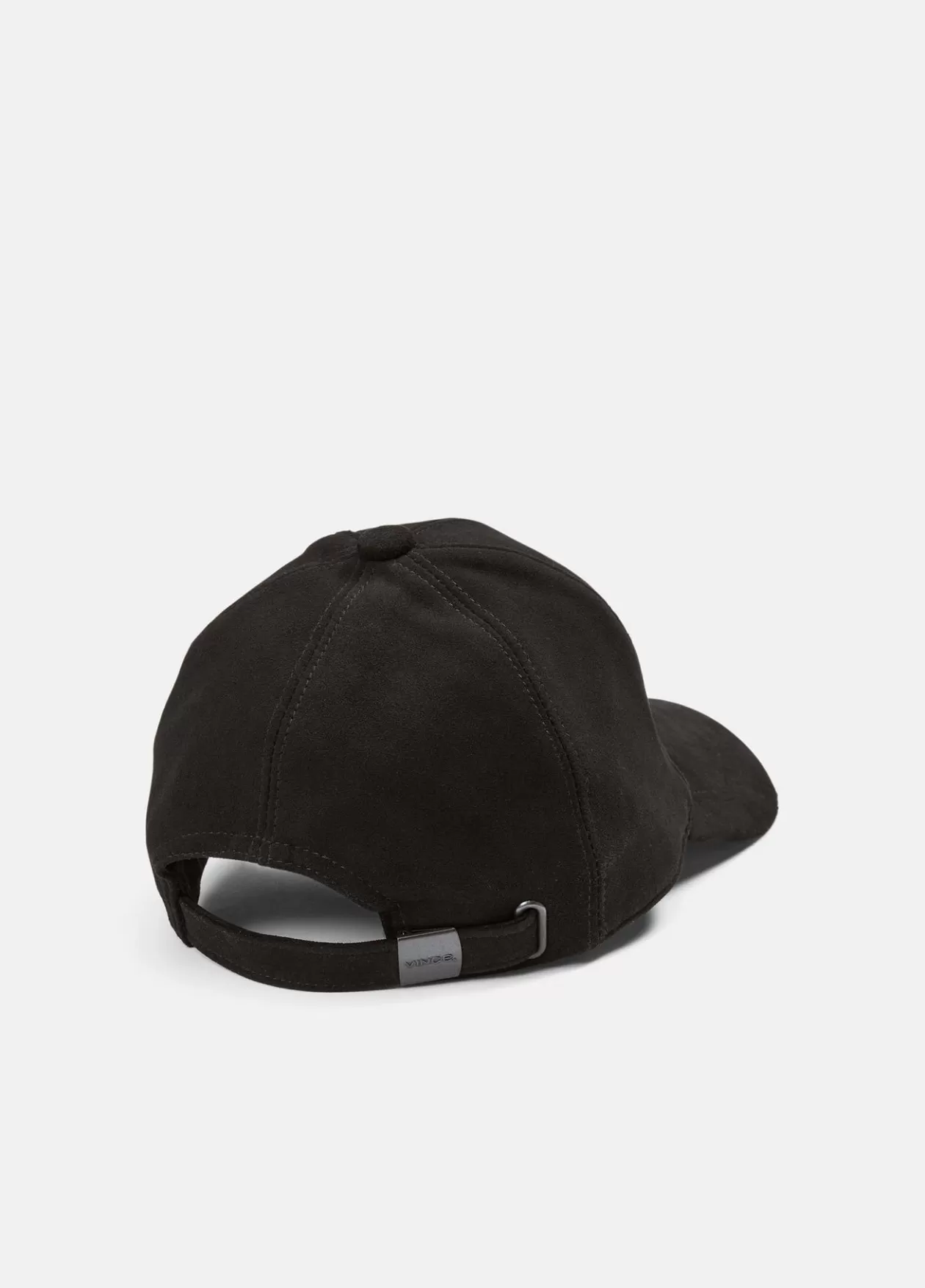 Cheap Vince Suede Baseball Cap black