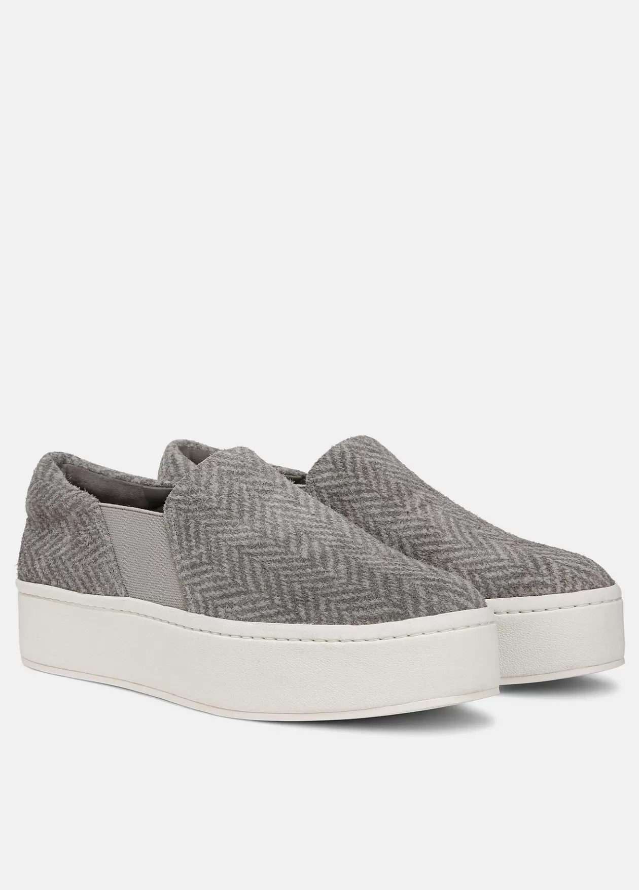 Cheap Vince Warren Nubuck Sneaker fog grey
