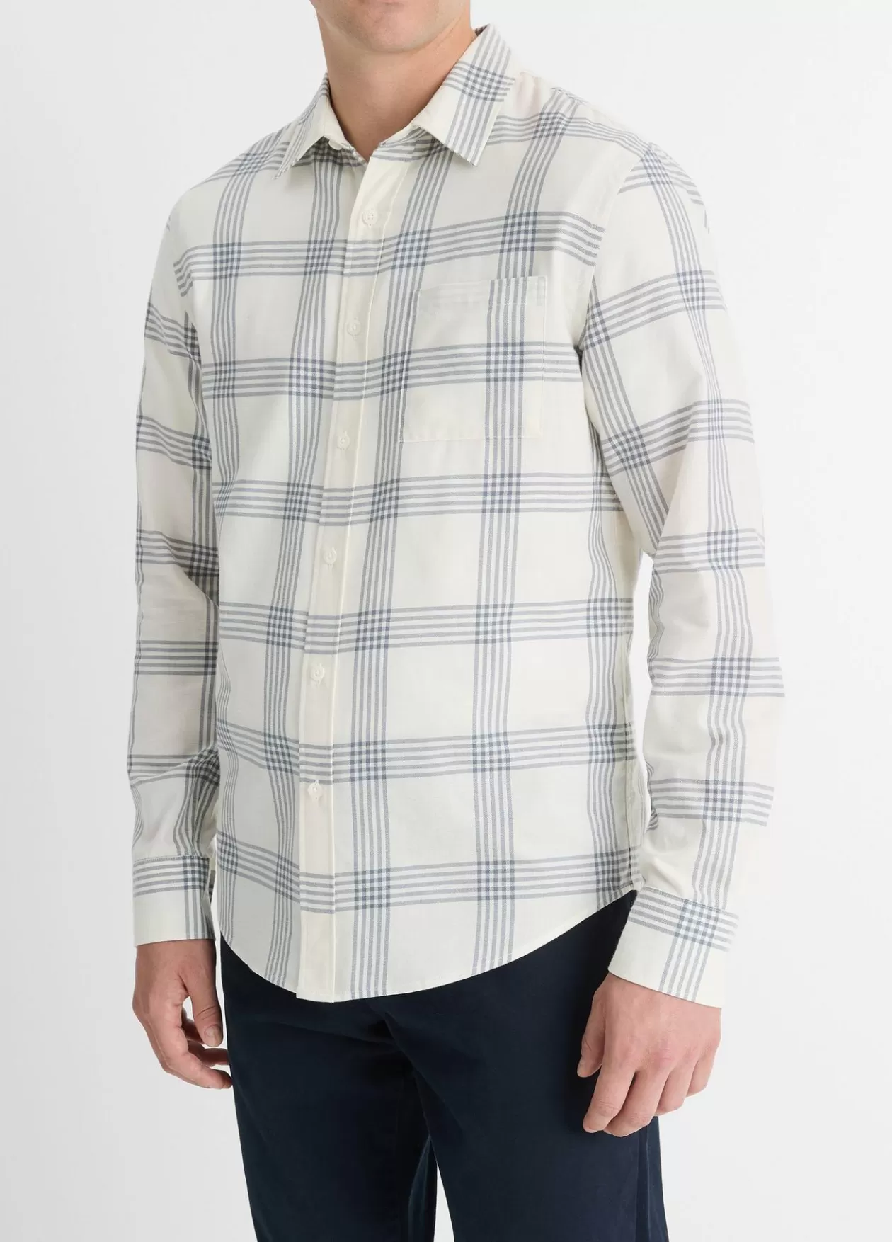 west_coast_plaid_cotton_longsleeve_shirt_2.webp Cheap Vince West Coast Plaid Cotton Long-Sleeve Shirt classic cream/evening mist