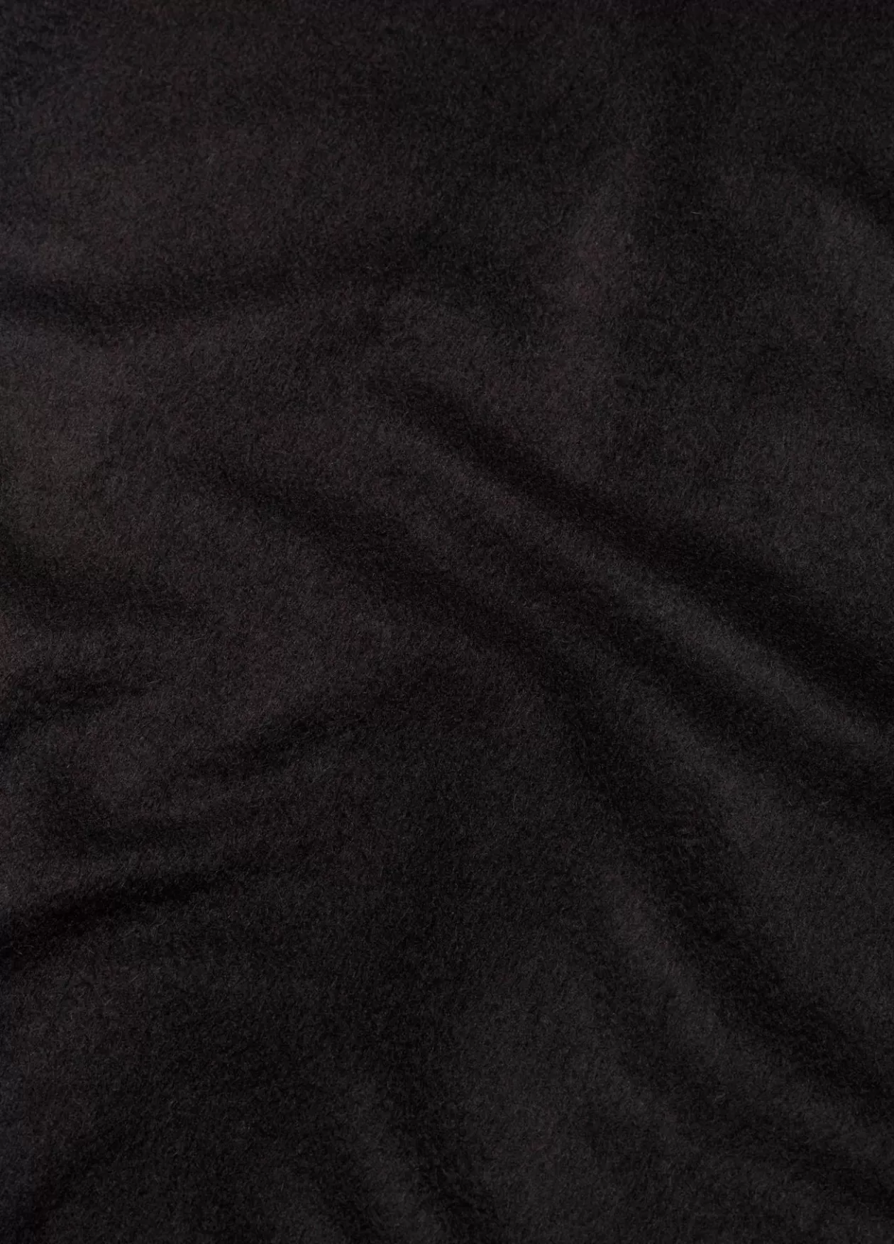 Store Vince Wool Fringed Wrap black